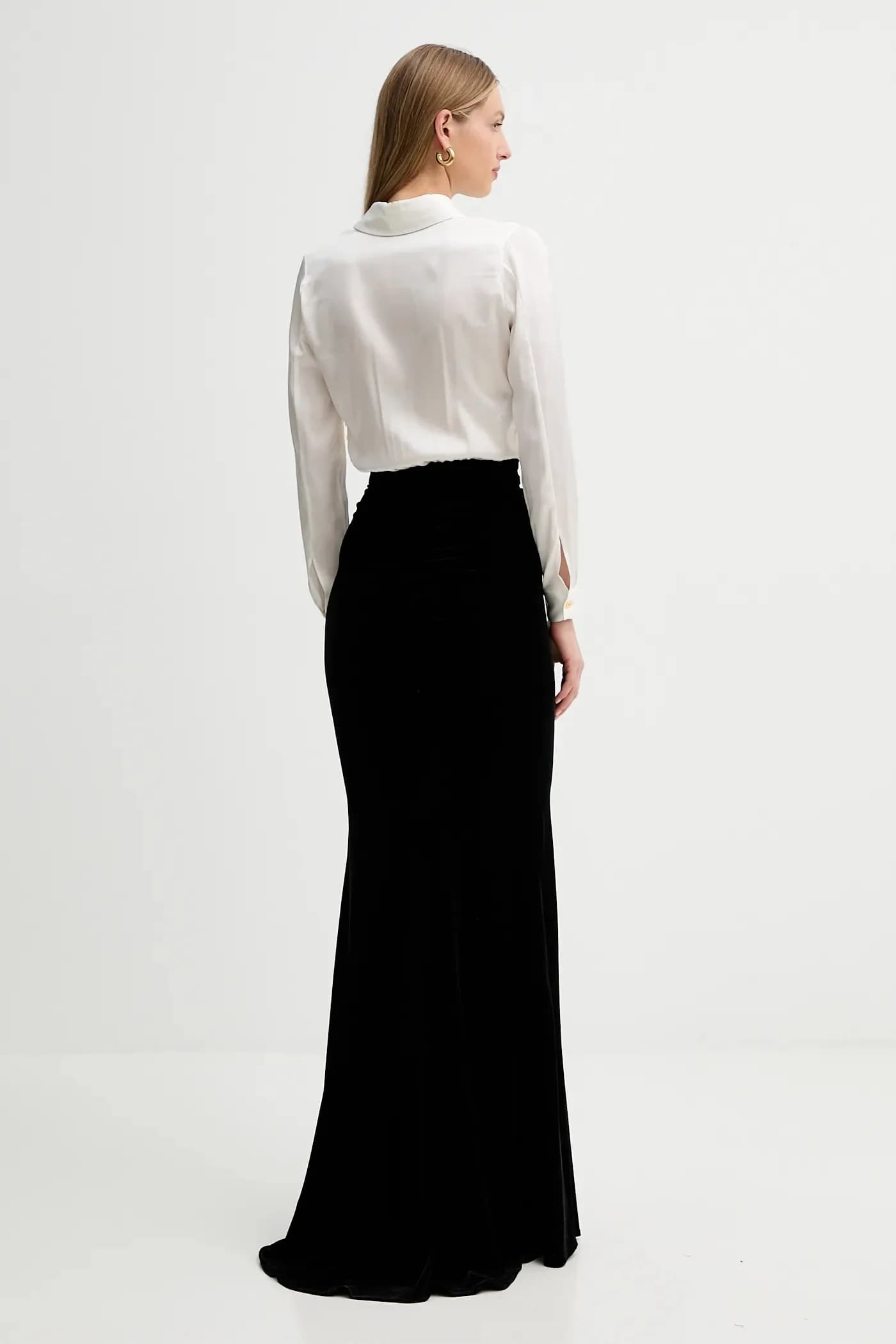 Платье с добавлением шелка - фото 3