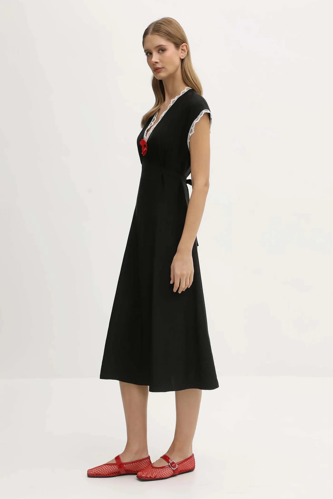 Платье из вискозы - фото 2