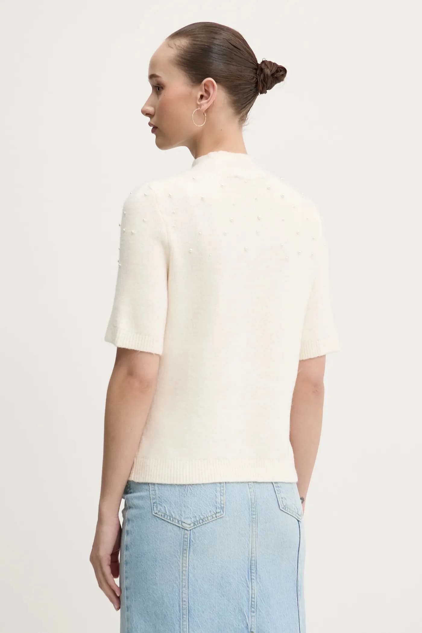 Свитер из смесовой шерсти - фото 3