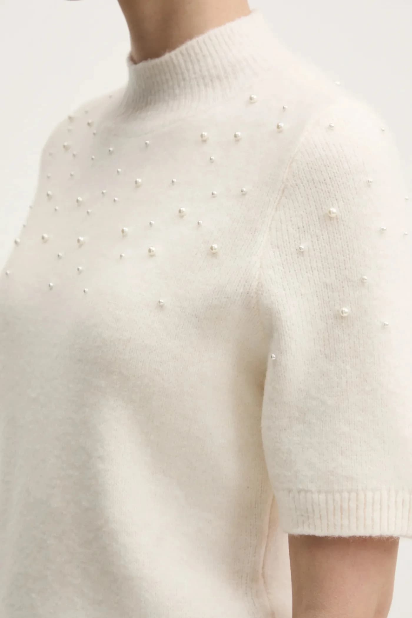 Свитер из смесовой шерсти - фото 5