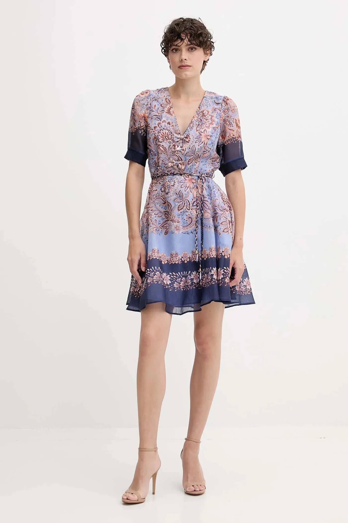 Платье с добавлением шелка - фото 2