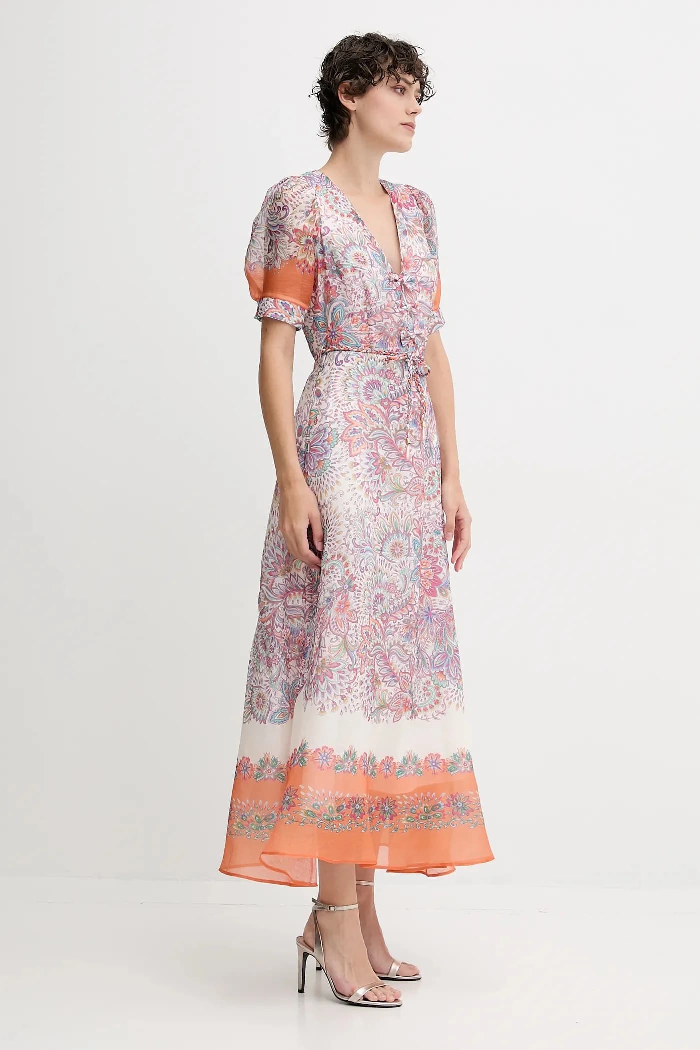 Платье с добавлением шелка - фото 2