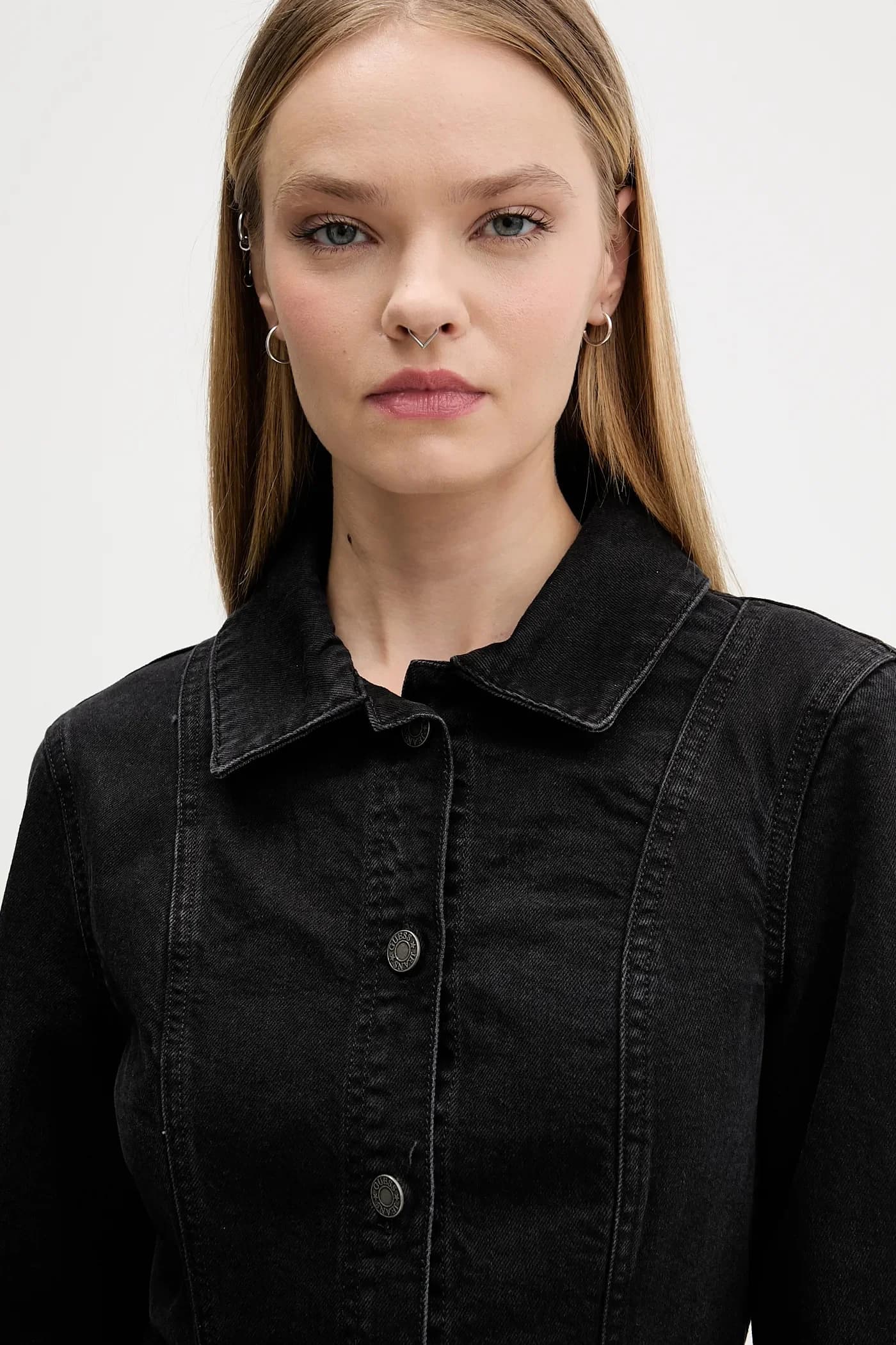 Джинсовое платье - фото 4