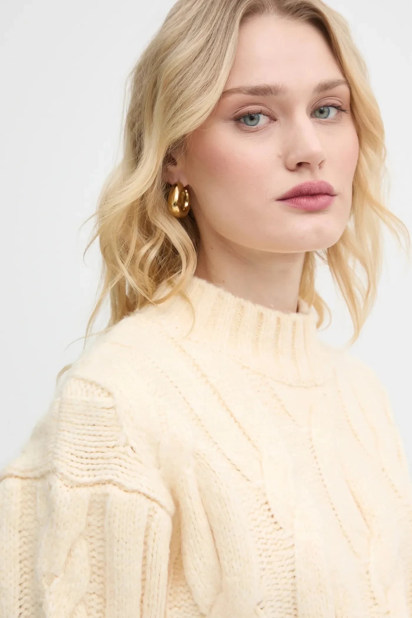 Свитер из смесовой шерсти - фото 4