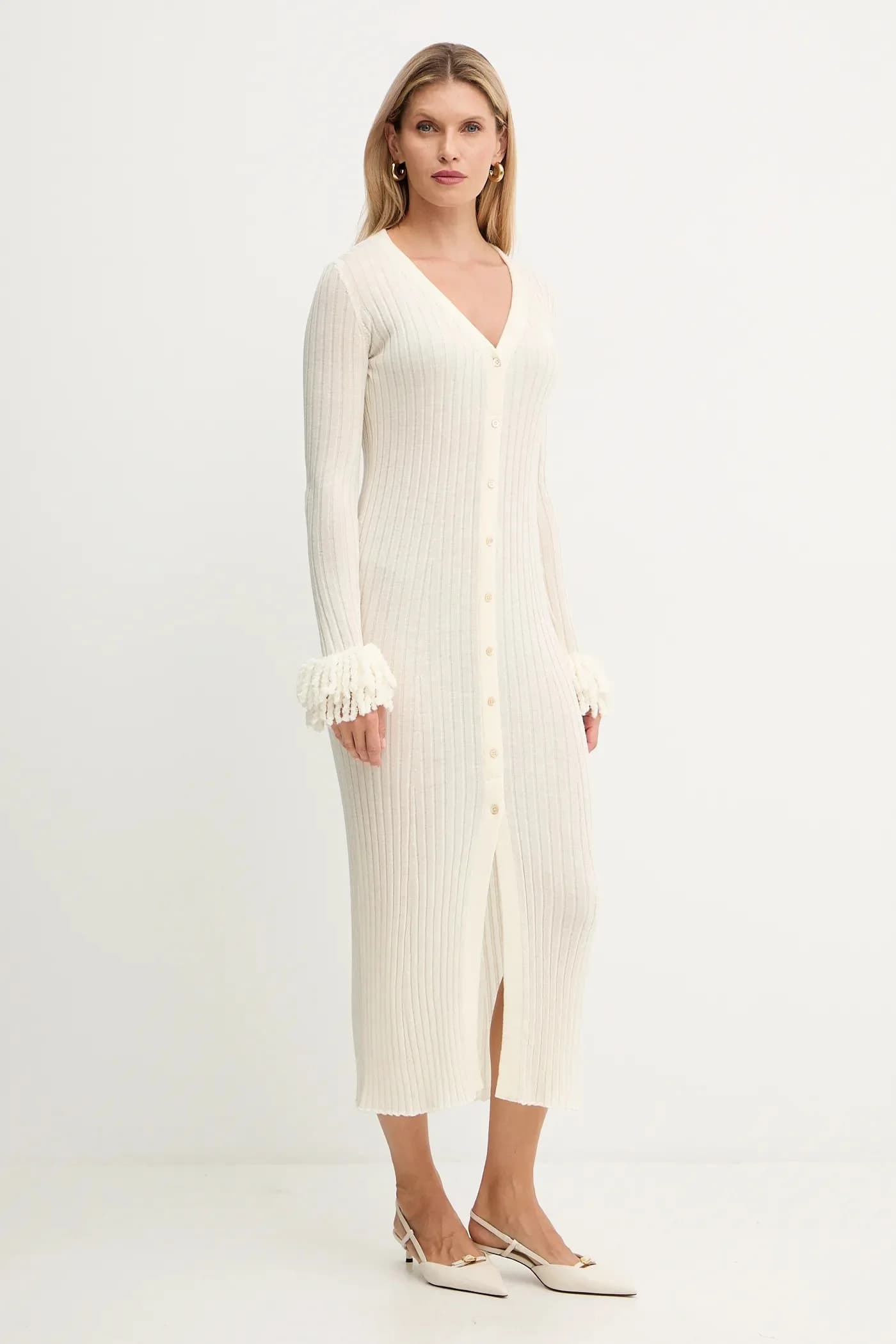 Шерстяное платье - фото 2