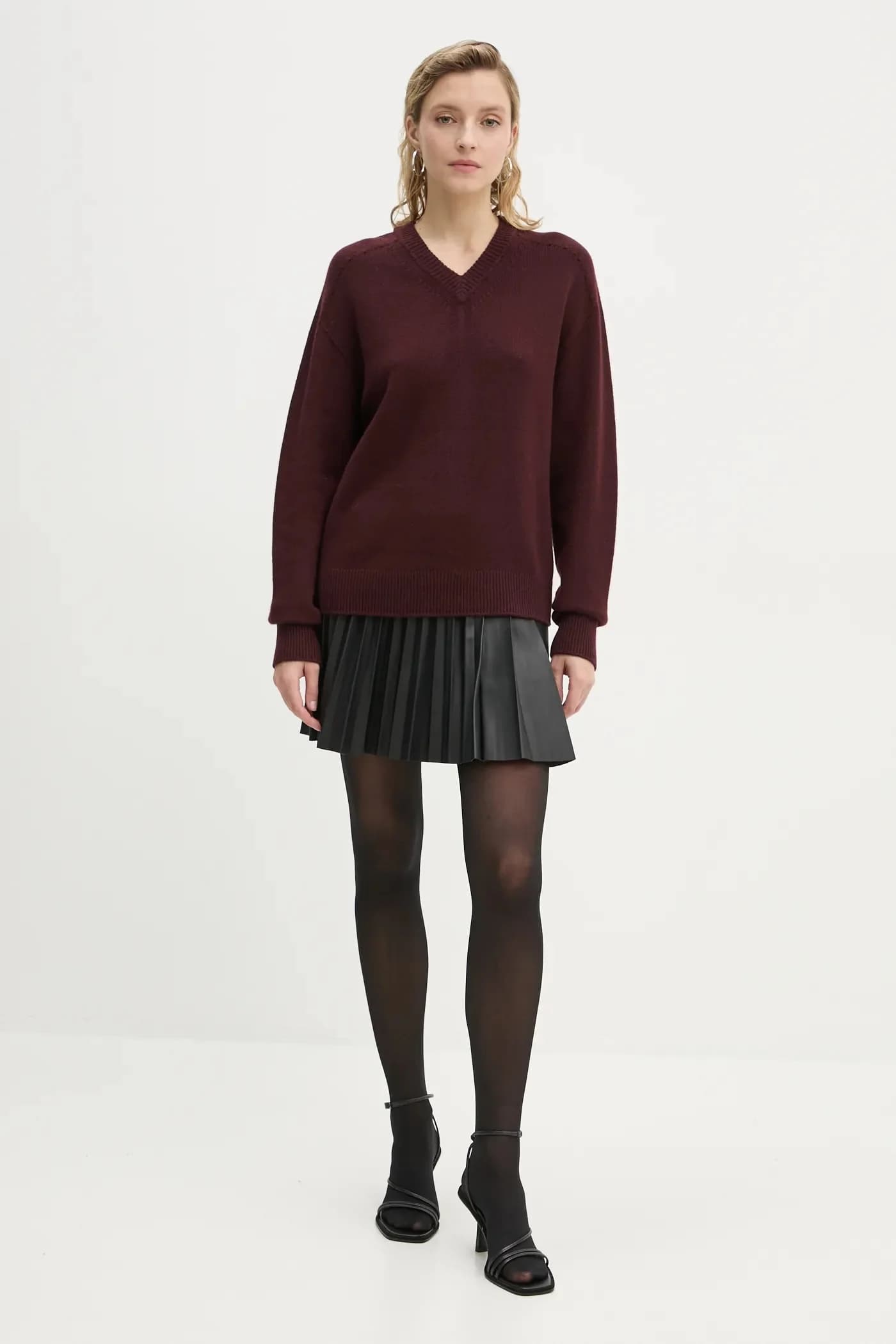 Кашемировый свитер Calven - фото 2