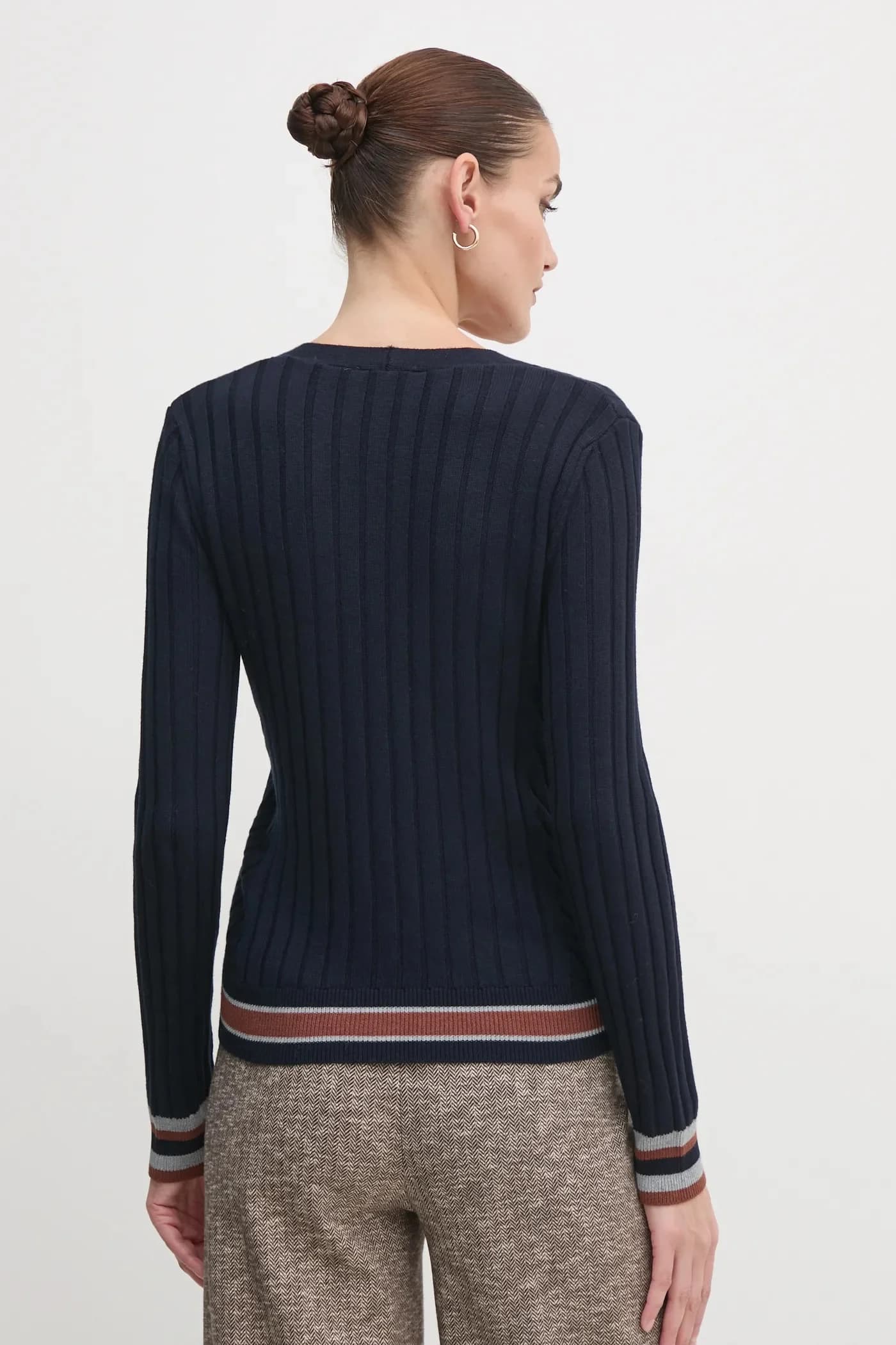 Свитер из смесовой шерсти - фото 3