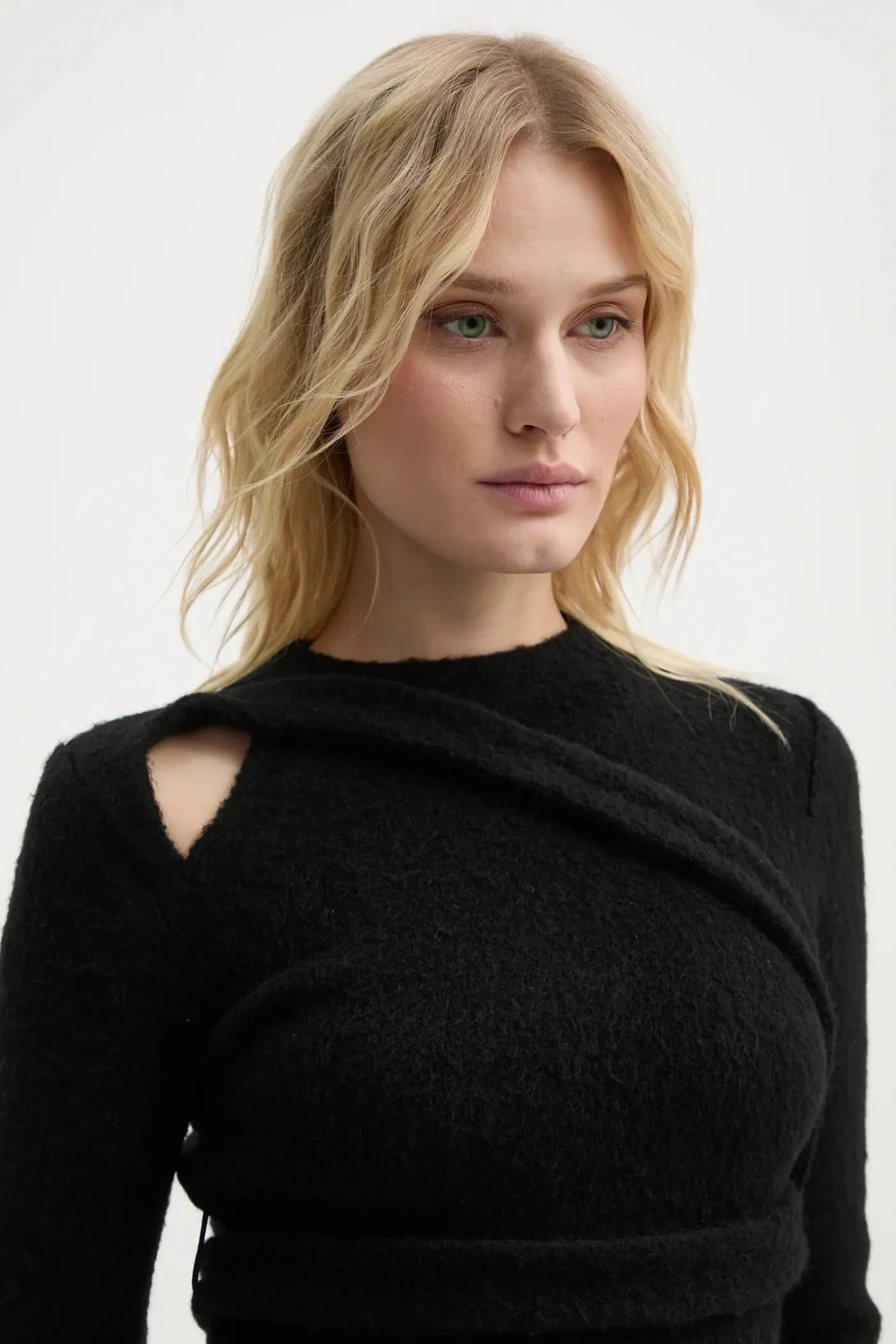 Свитер из смесовой шерсти - фото 5