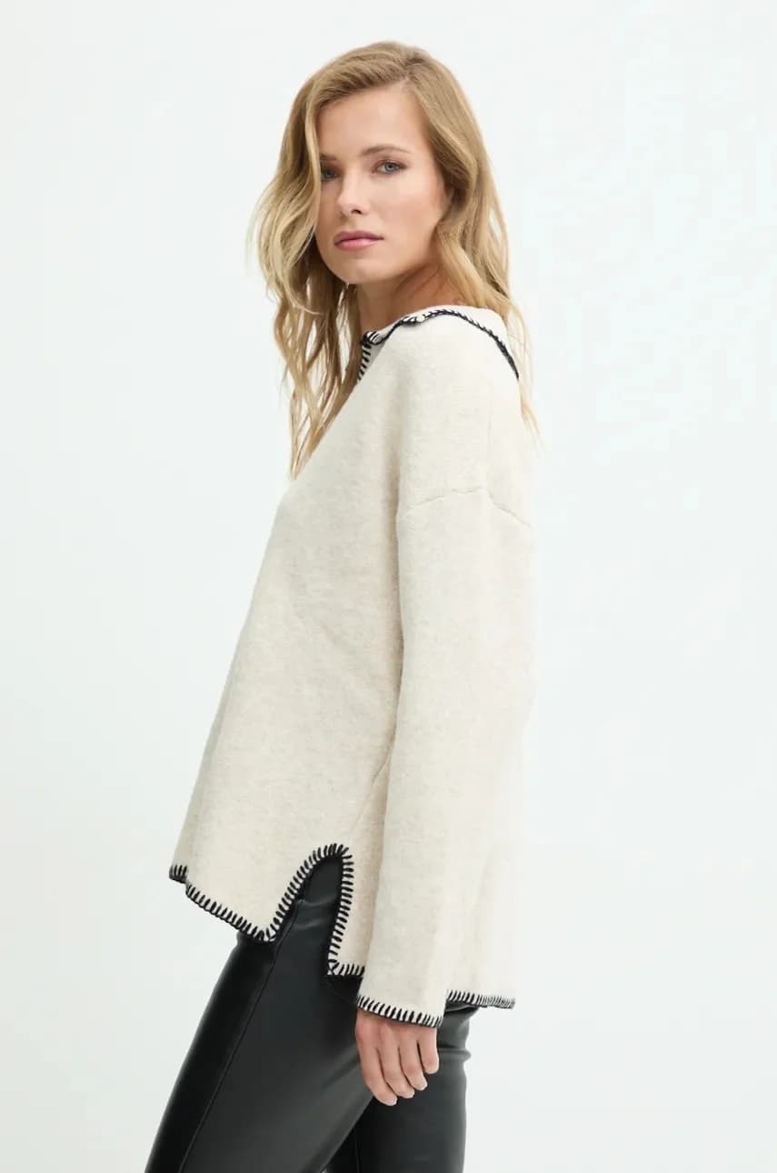 Шерстяной свитер - фото 4