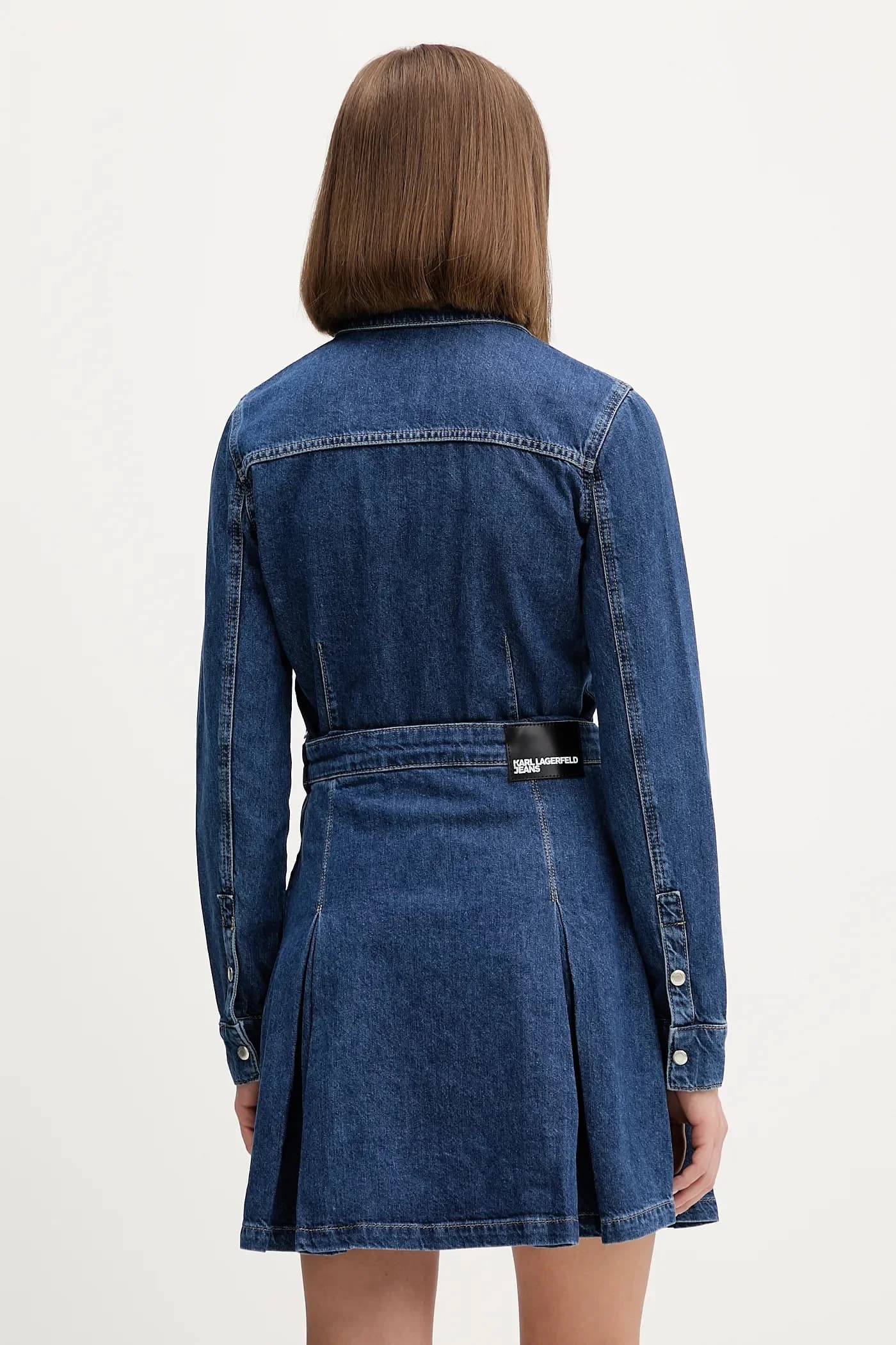 Джинсовое платье - фото 3