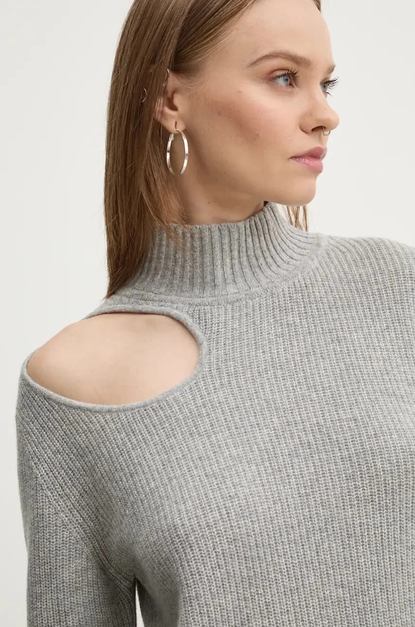 Свитер из смесовой шерсти - фото 4