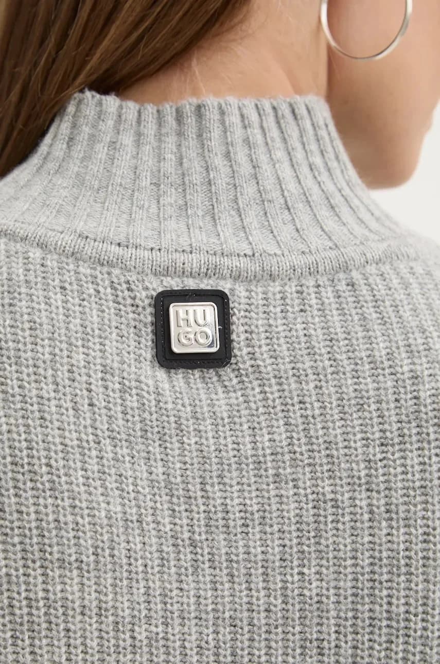 Свитер из смесовой шерсти - фото 5