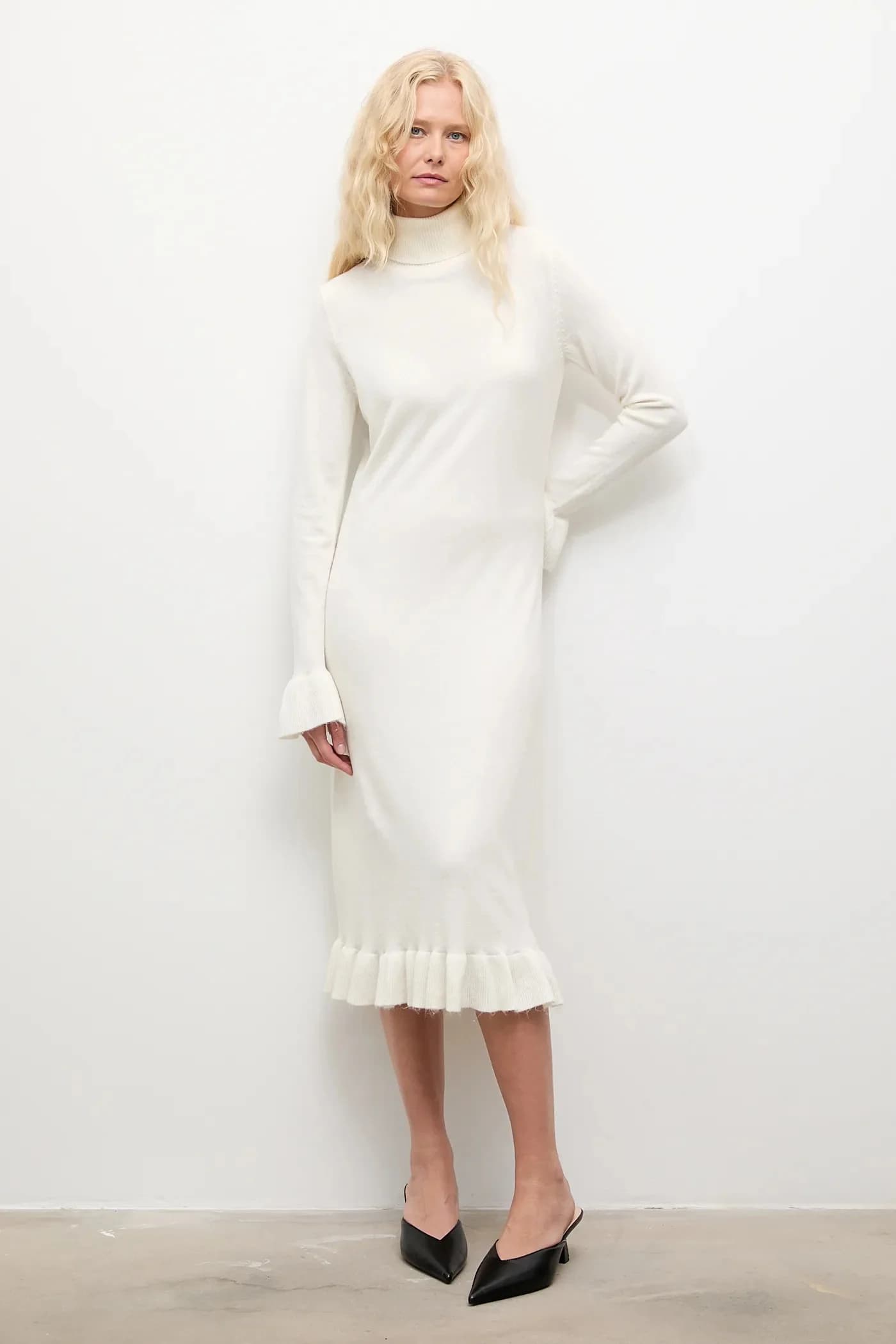 Кашемировое платье - фото 4