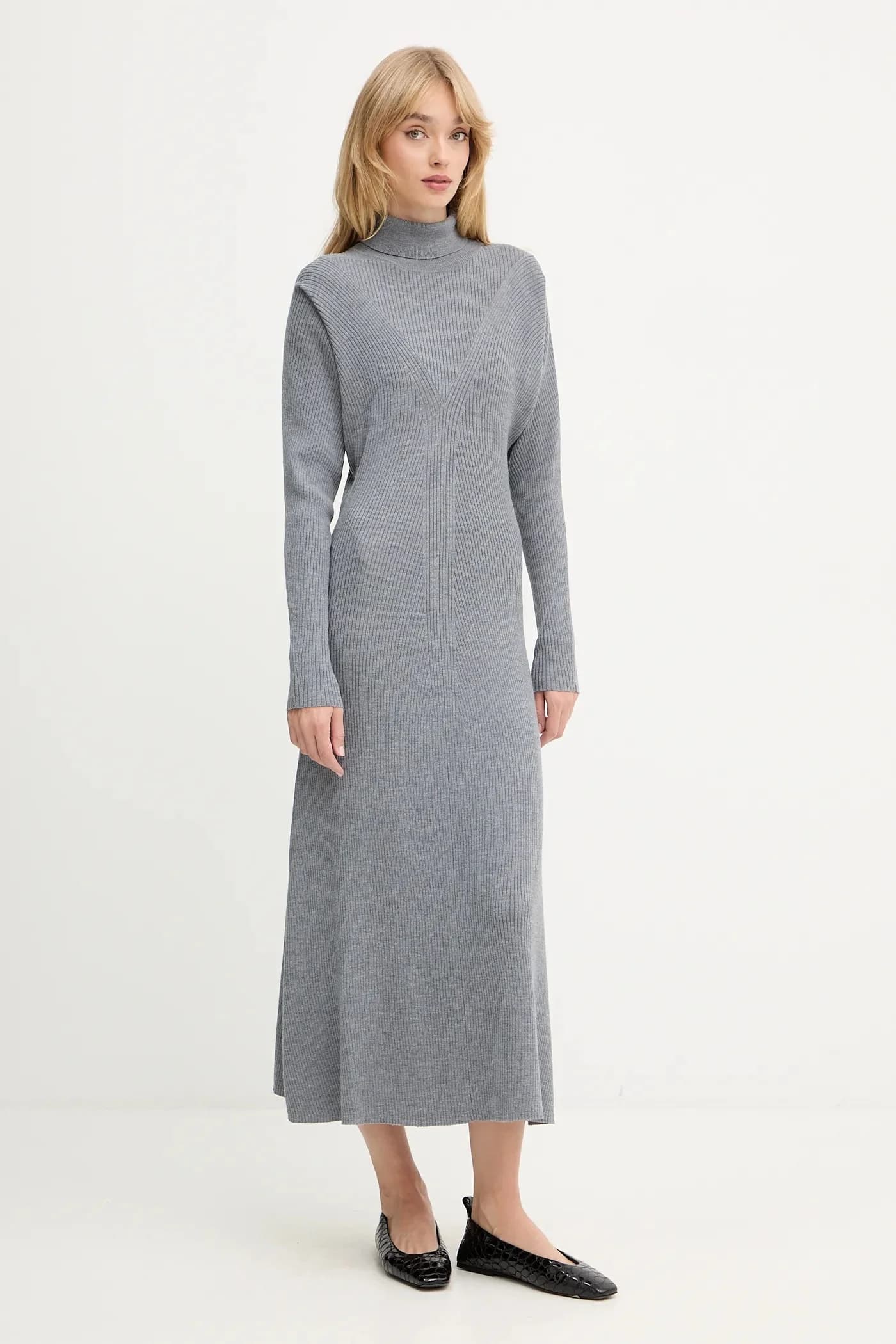 шерстяное платье Forbini - фото 3