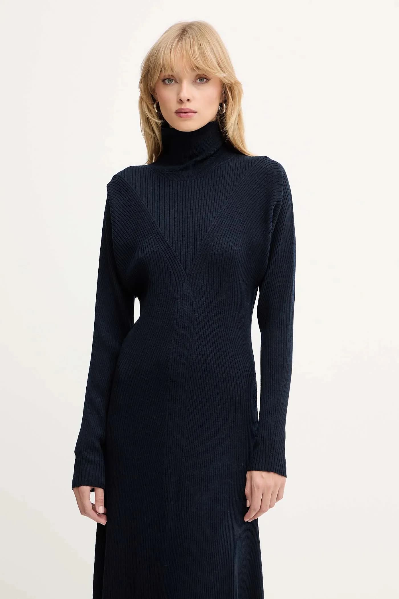 шерстяное платье Forbini - фото 4