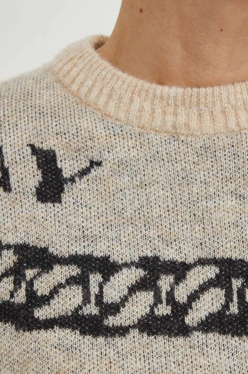 Свитер полушерстяной 2ND Chain TT - Мягкий жаккард - фото 6