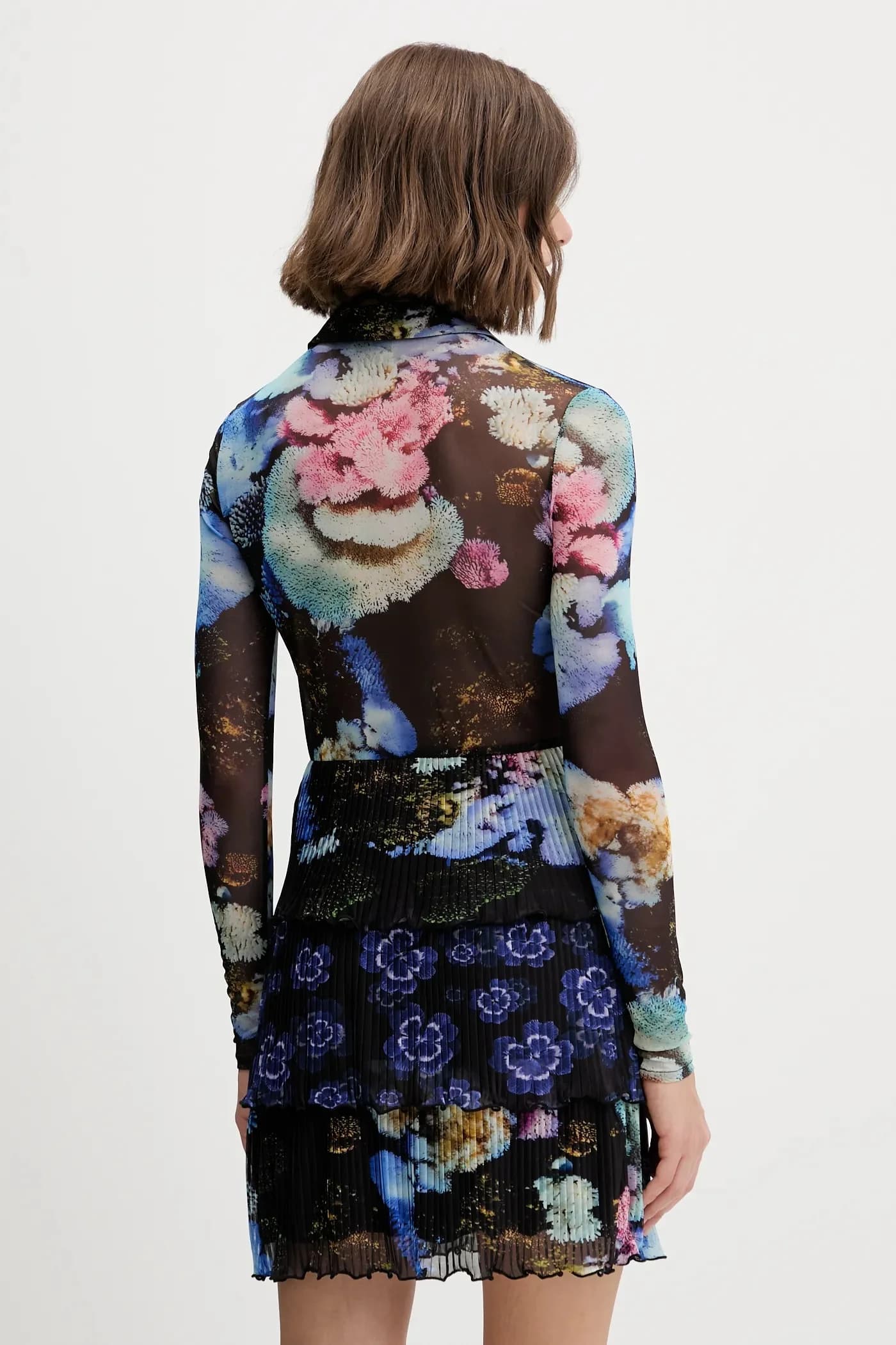 КОРАЛЛОВОЕ платье LACROIX - фото 3