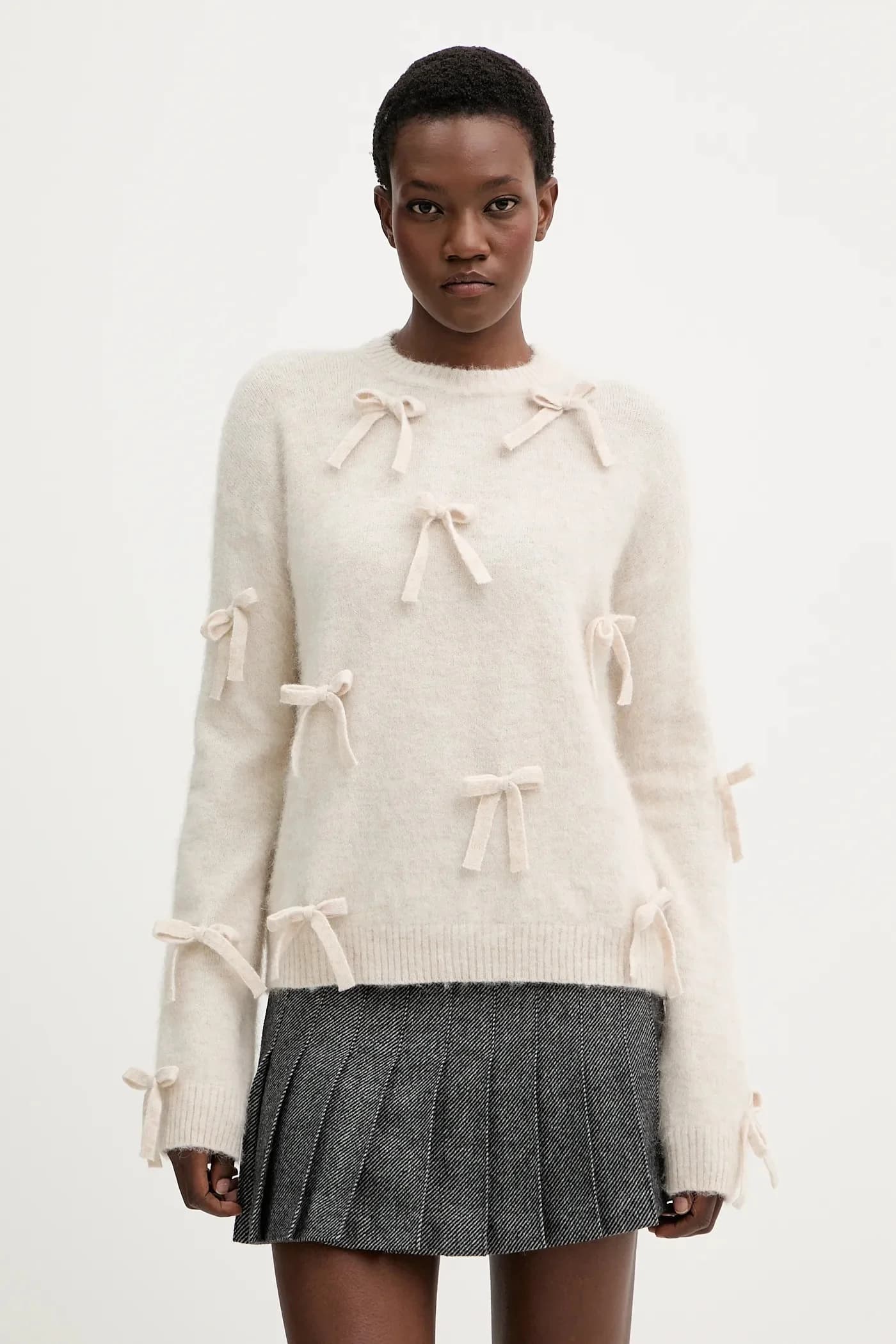 Свитер из смесовой шерсти