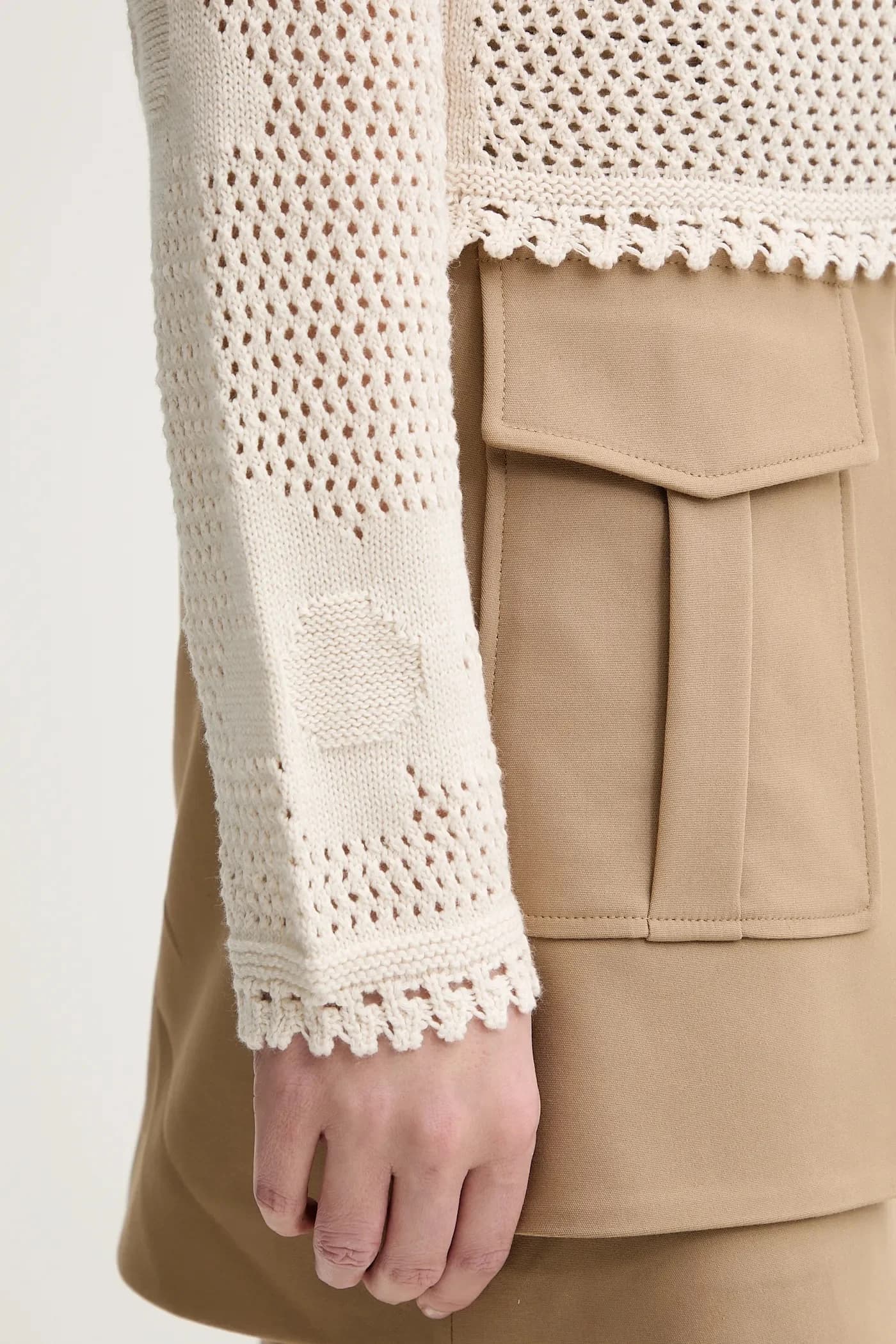 MRINGA хлопковый свитер - фото 5