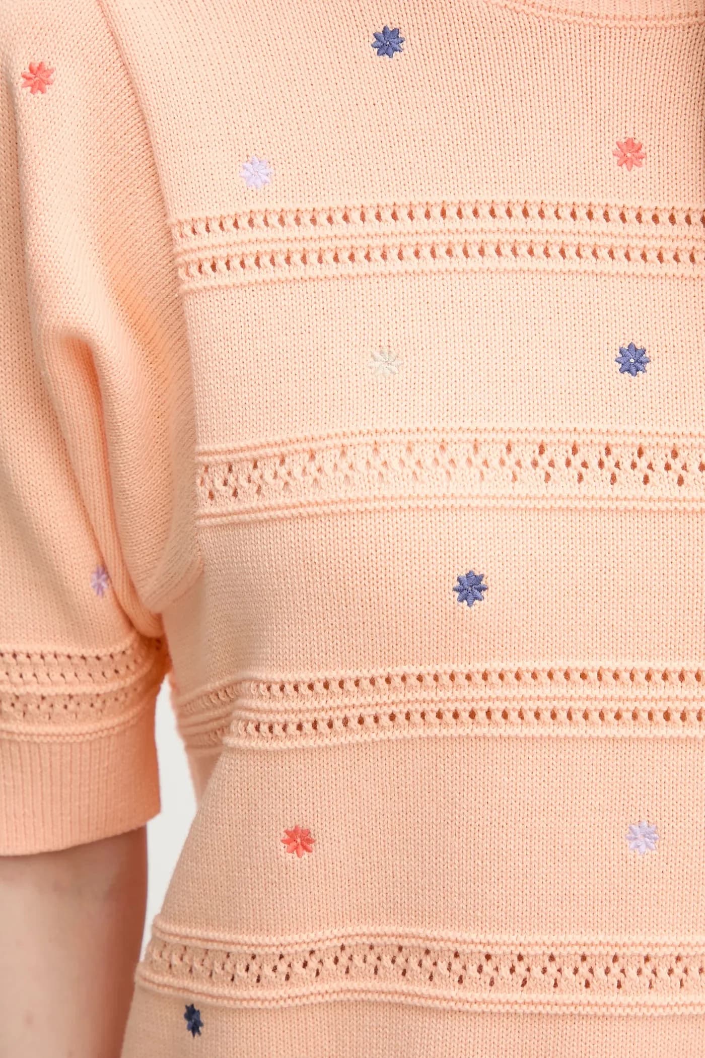 Хлопковый свитер - фото 5