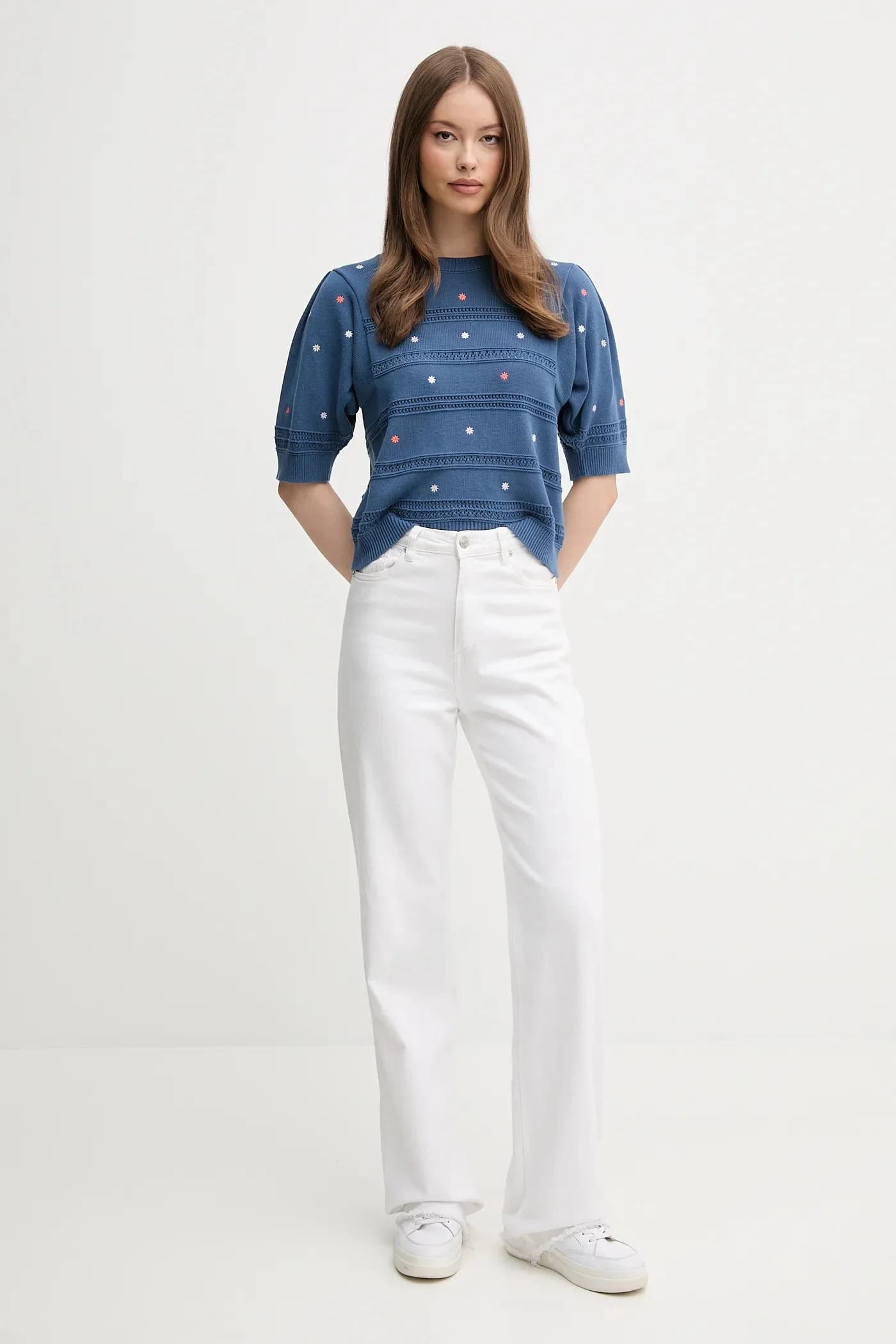 Хлопковый свитер - фото 2