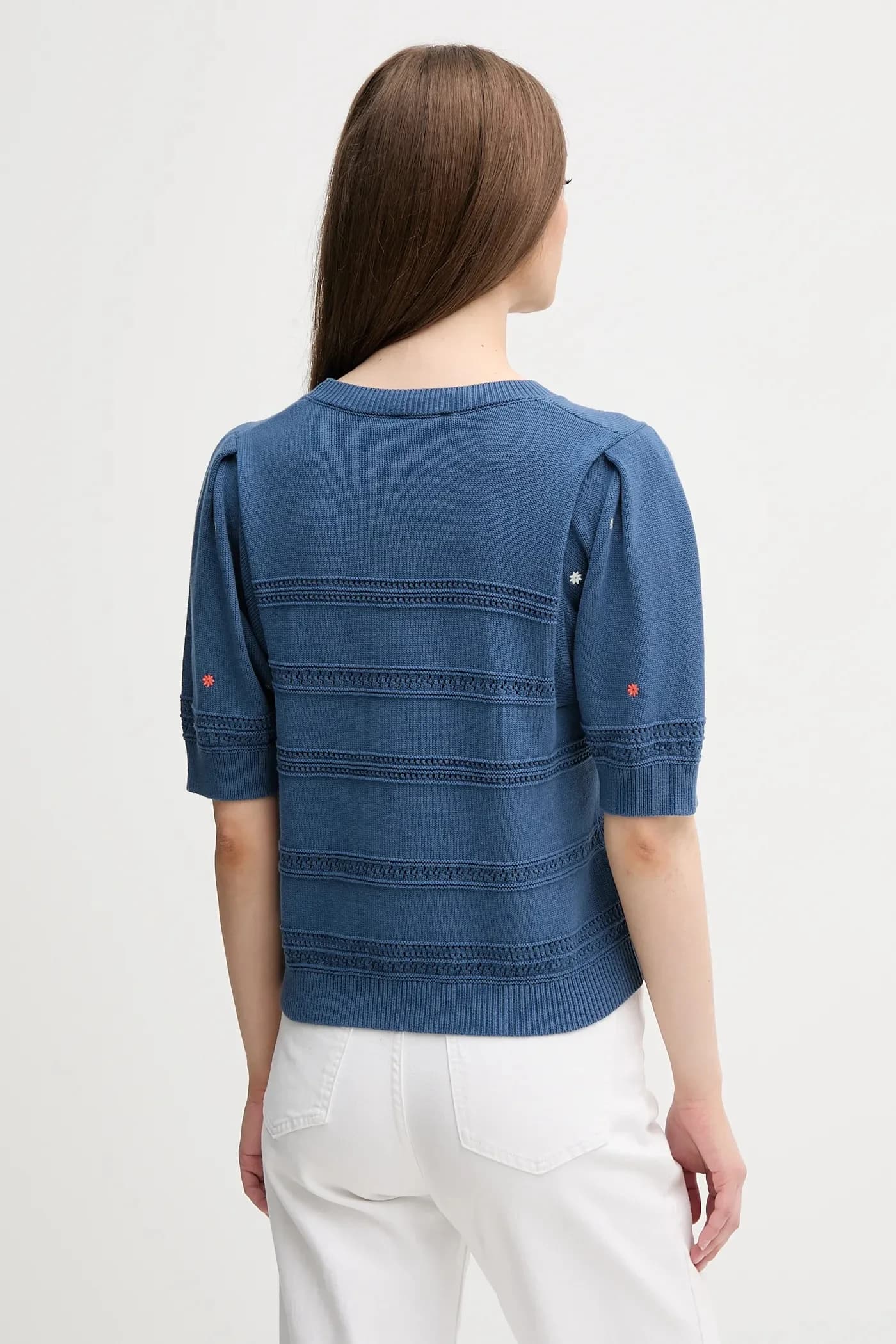 Хлопковый свитер - фото 3