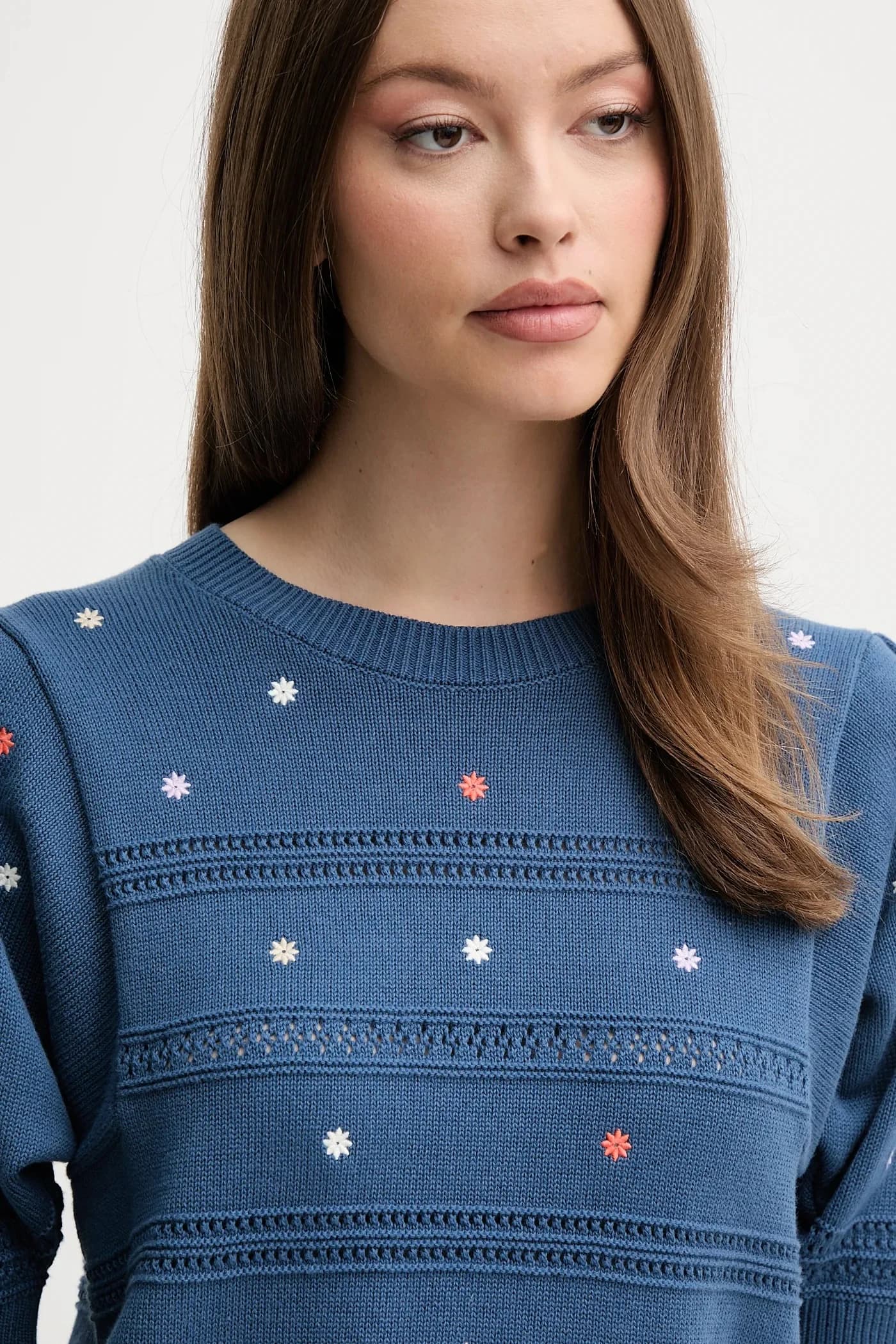 Хлопковый свитер - фото 4