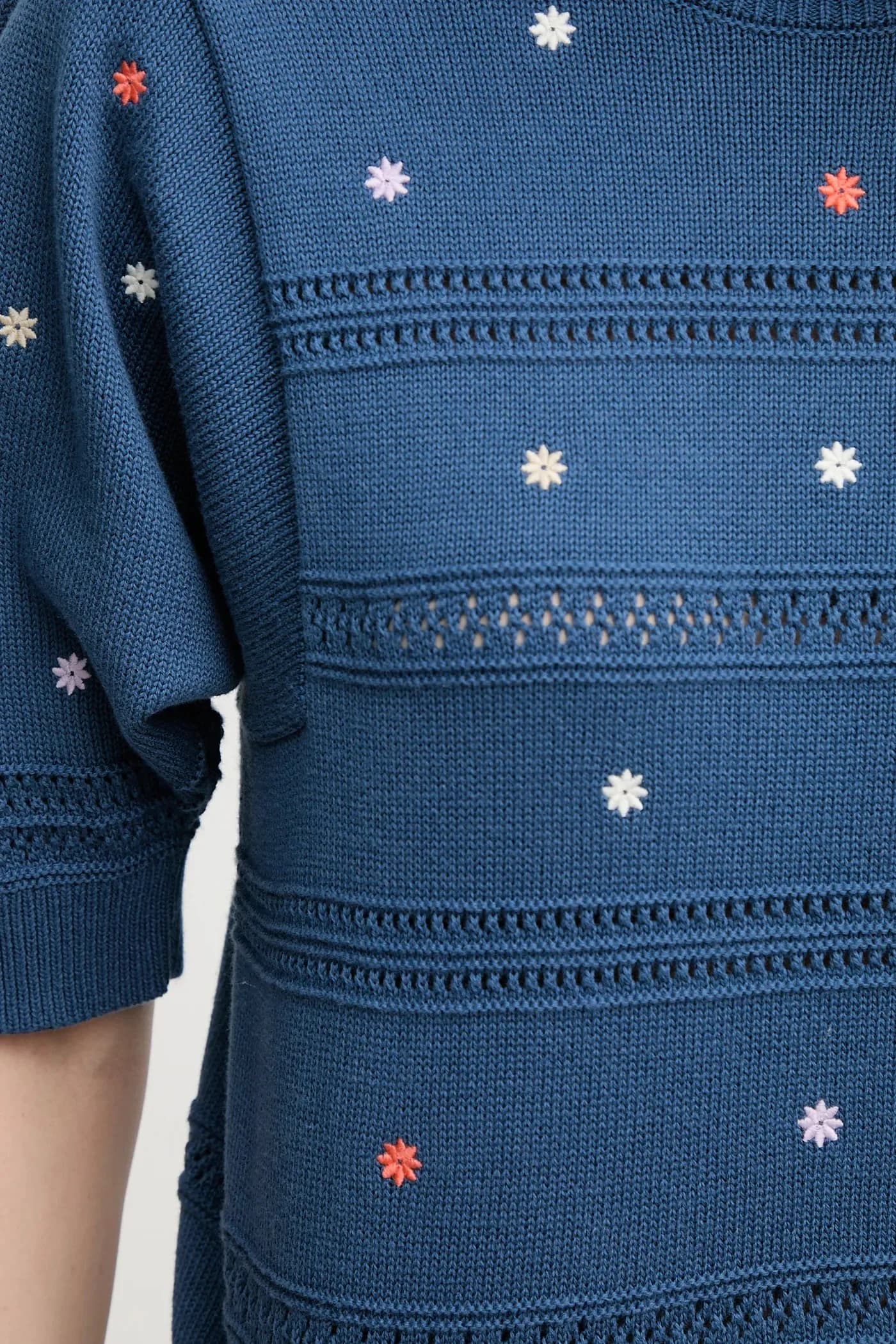 Хлопковый свитер - фото 5