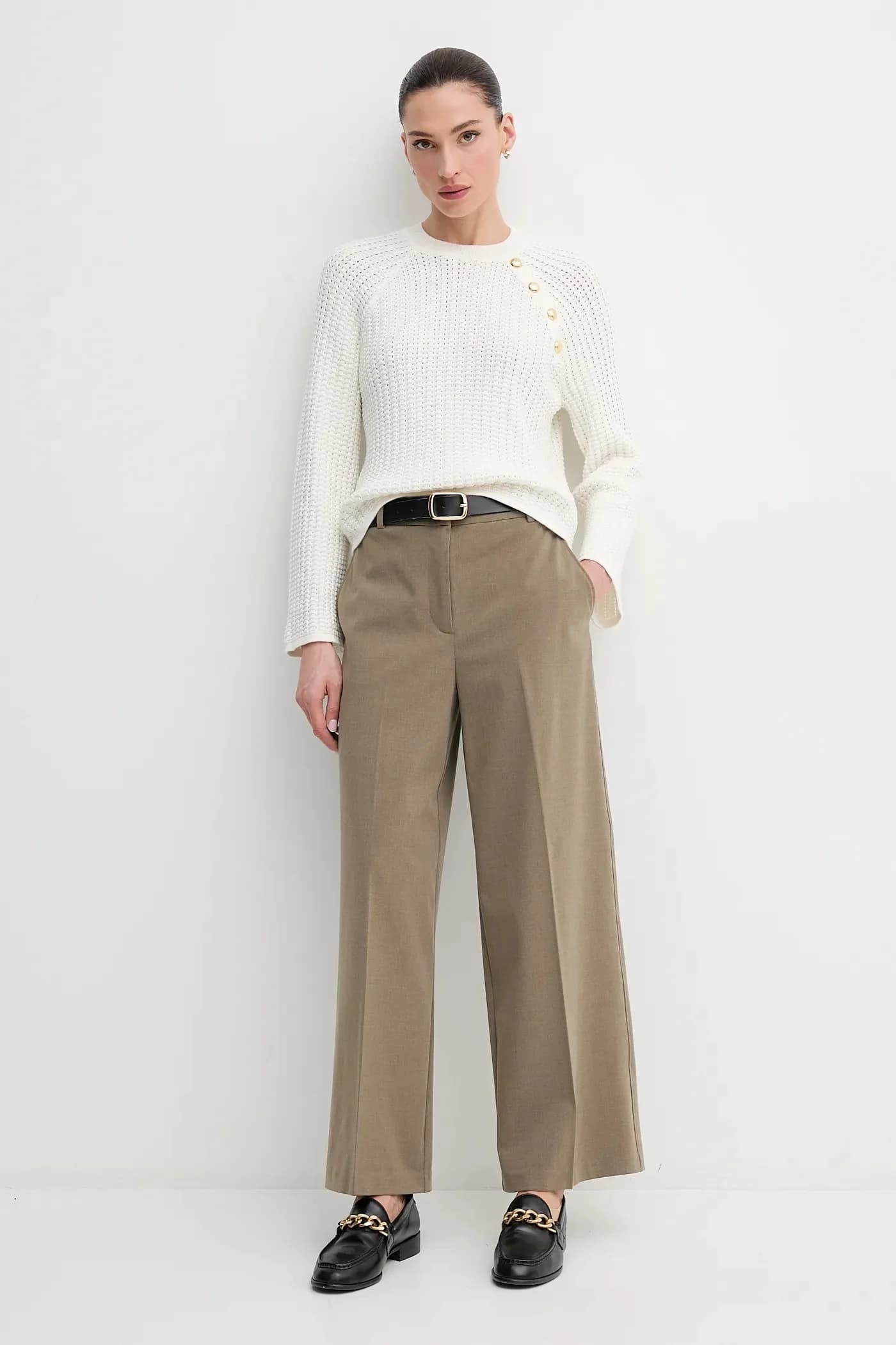 Анжела хлопковый свитер - фото 2