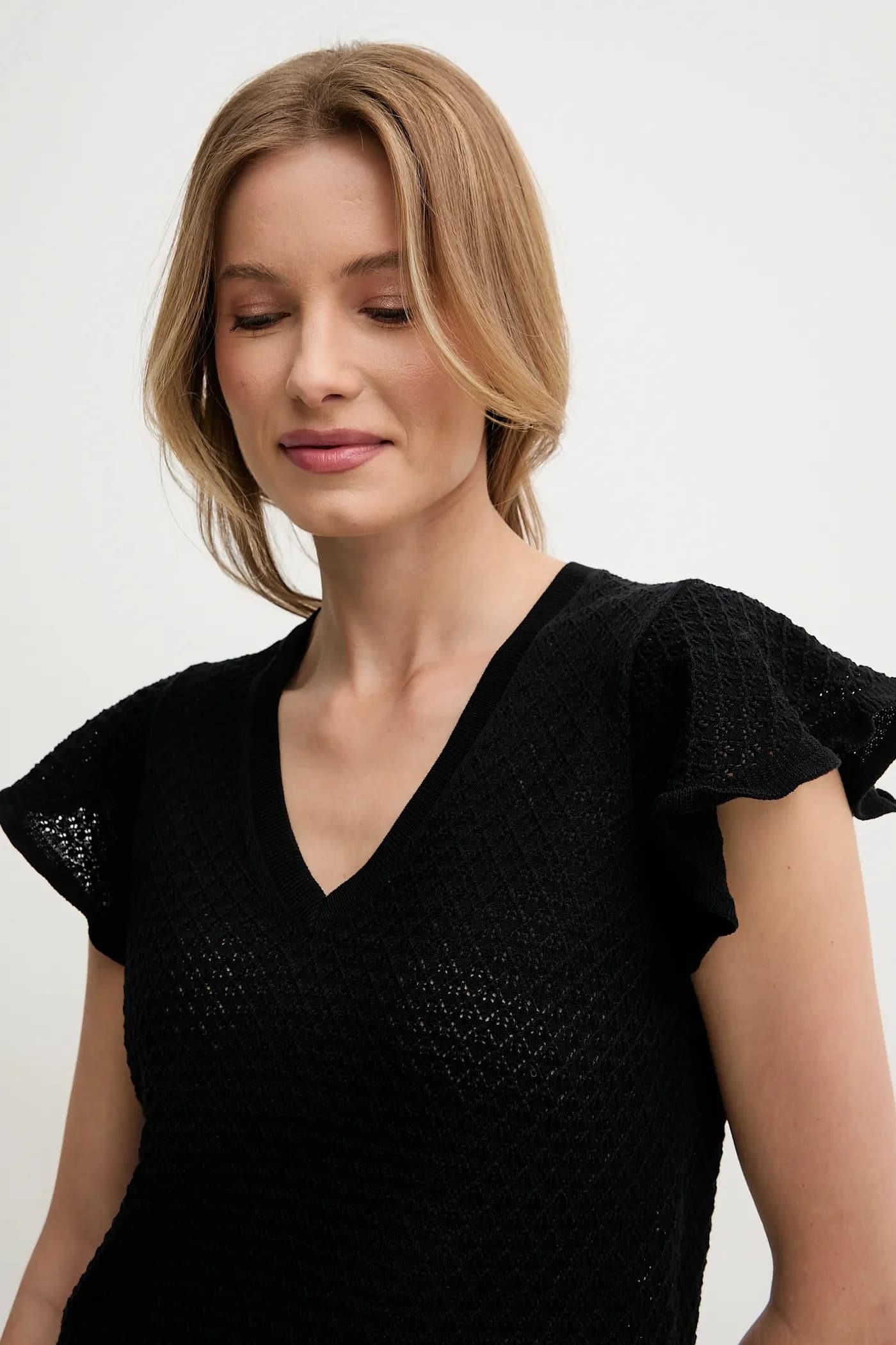 Хлопковый свитер - фото 5