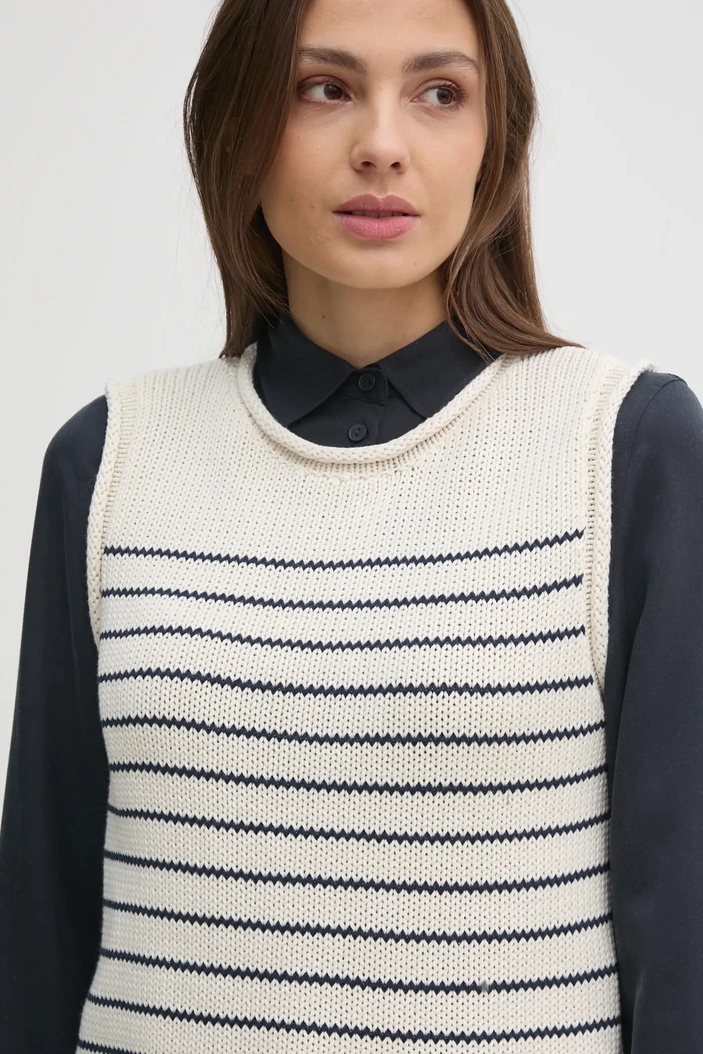 Хлопковый жилет - фото 4