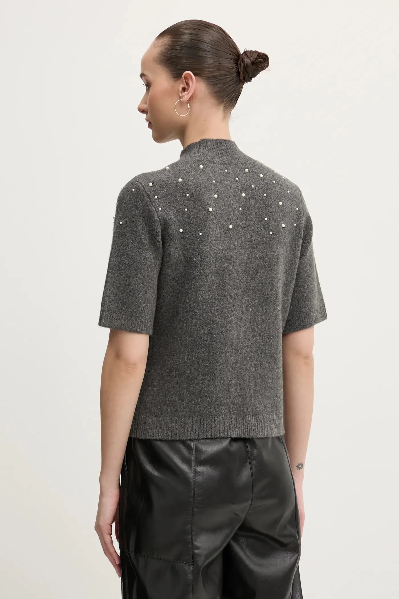 Свитер из смесовой шерсти - фото 3