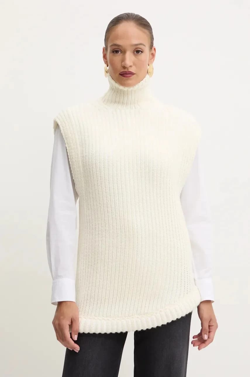 Жилет из смесовой шерсти