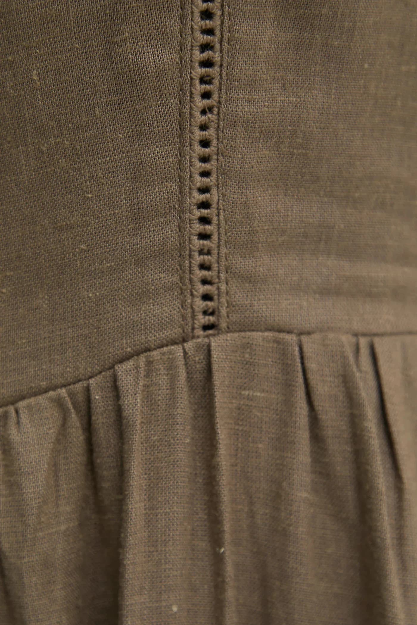 Льняное платье - фото 6