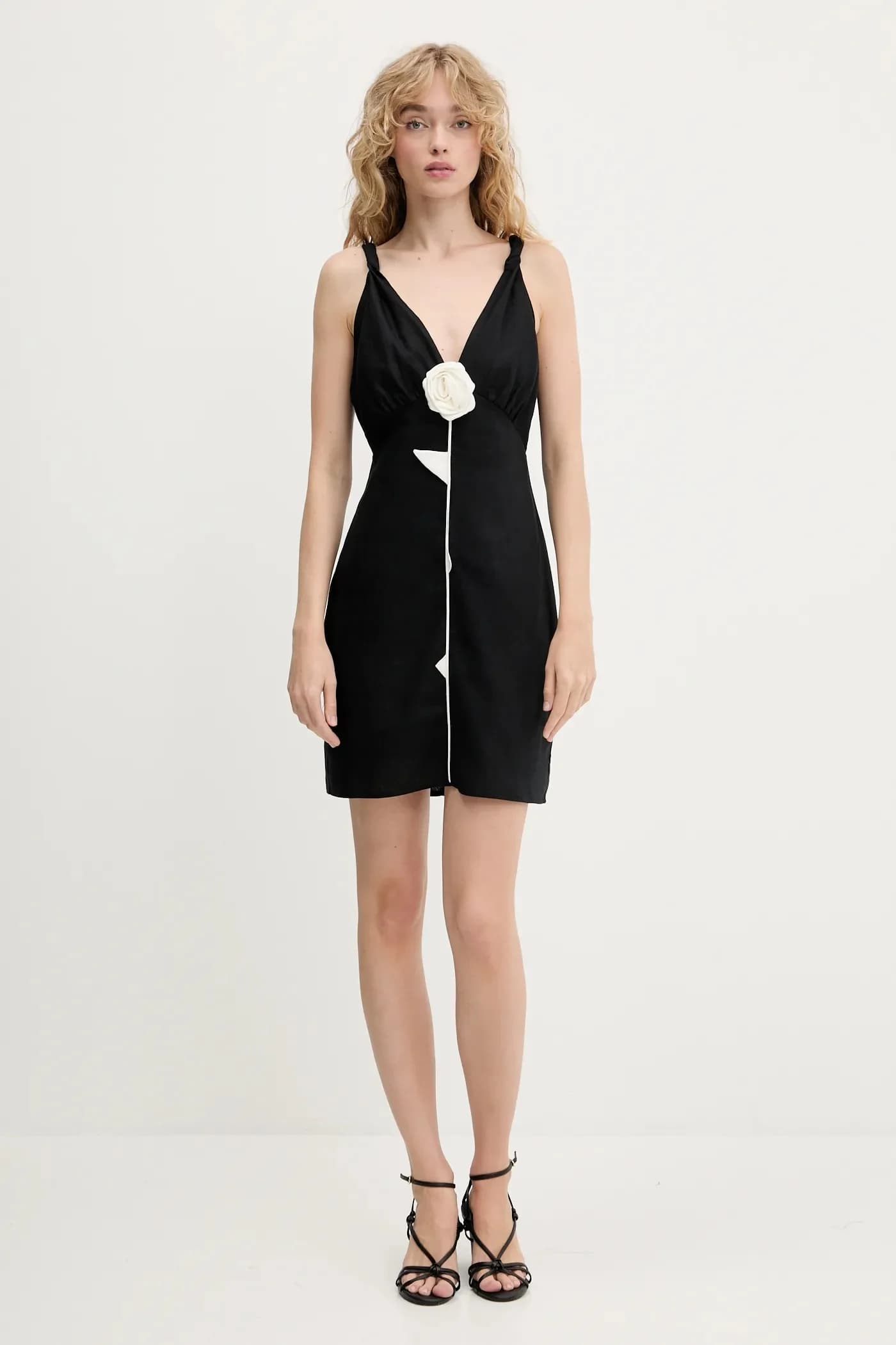 Льняное платье - фото 2