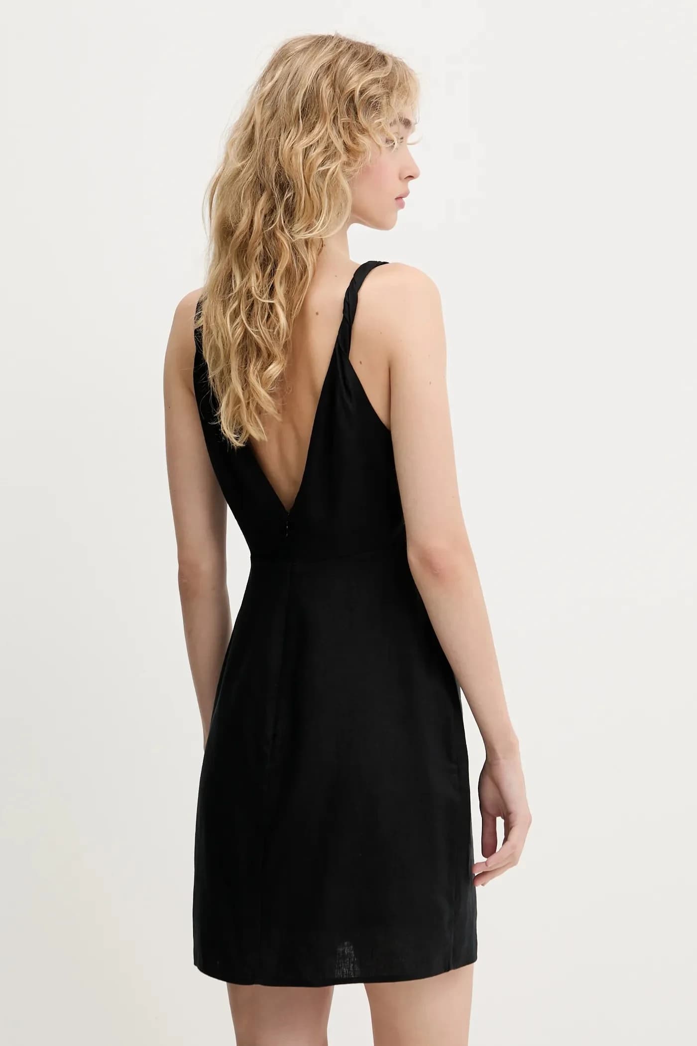 Льняное платье - фото 3