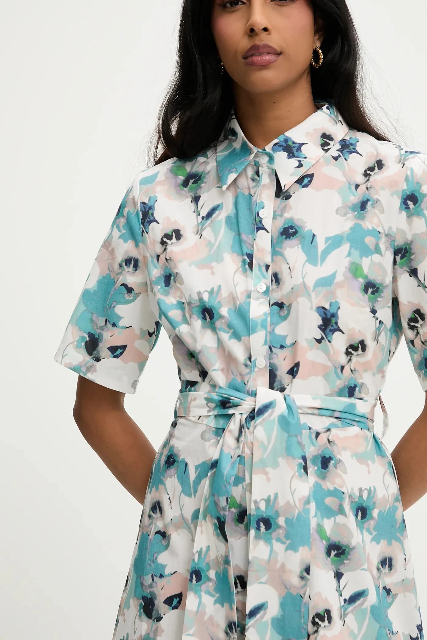 Хлопковое платье - фото 5