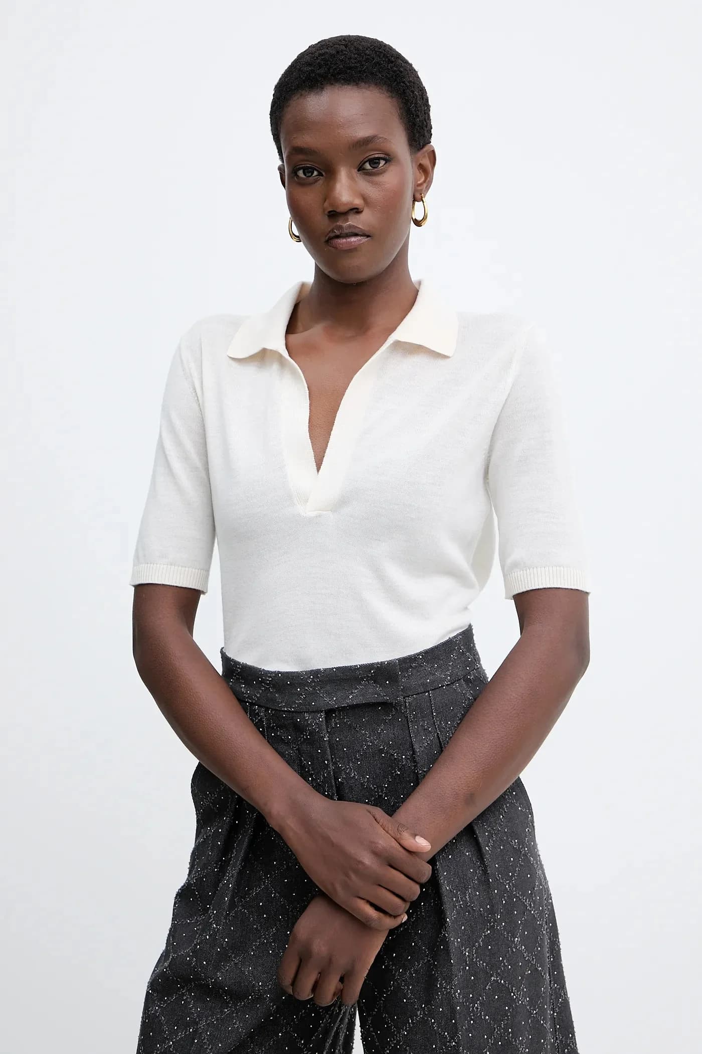 Шерстяное поло - фото 4