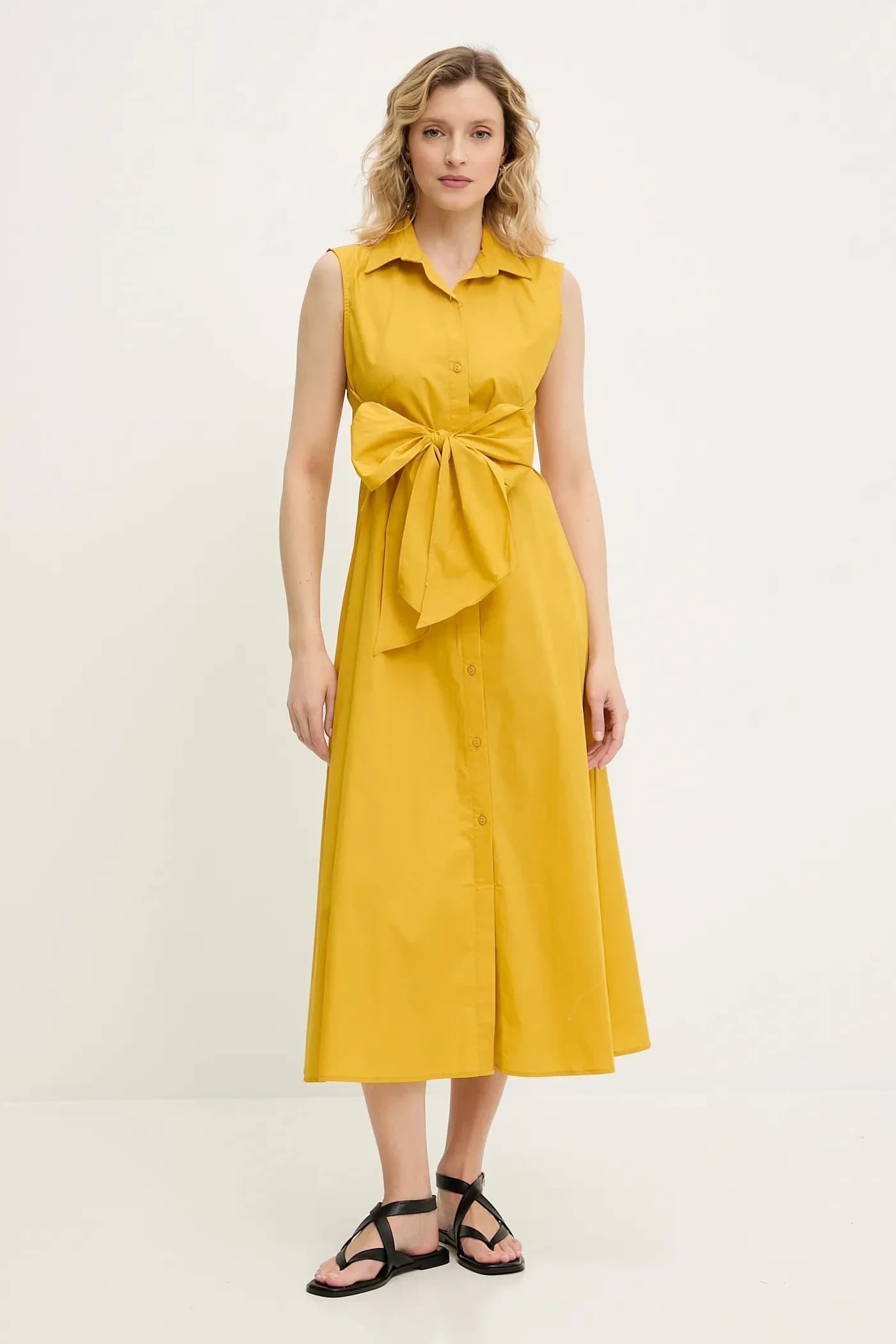 Хлопковое платье - фото 2