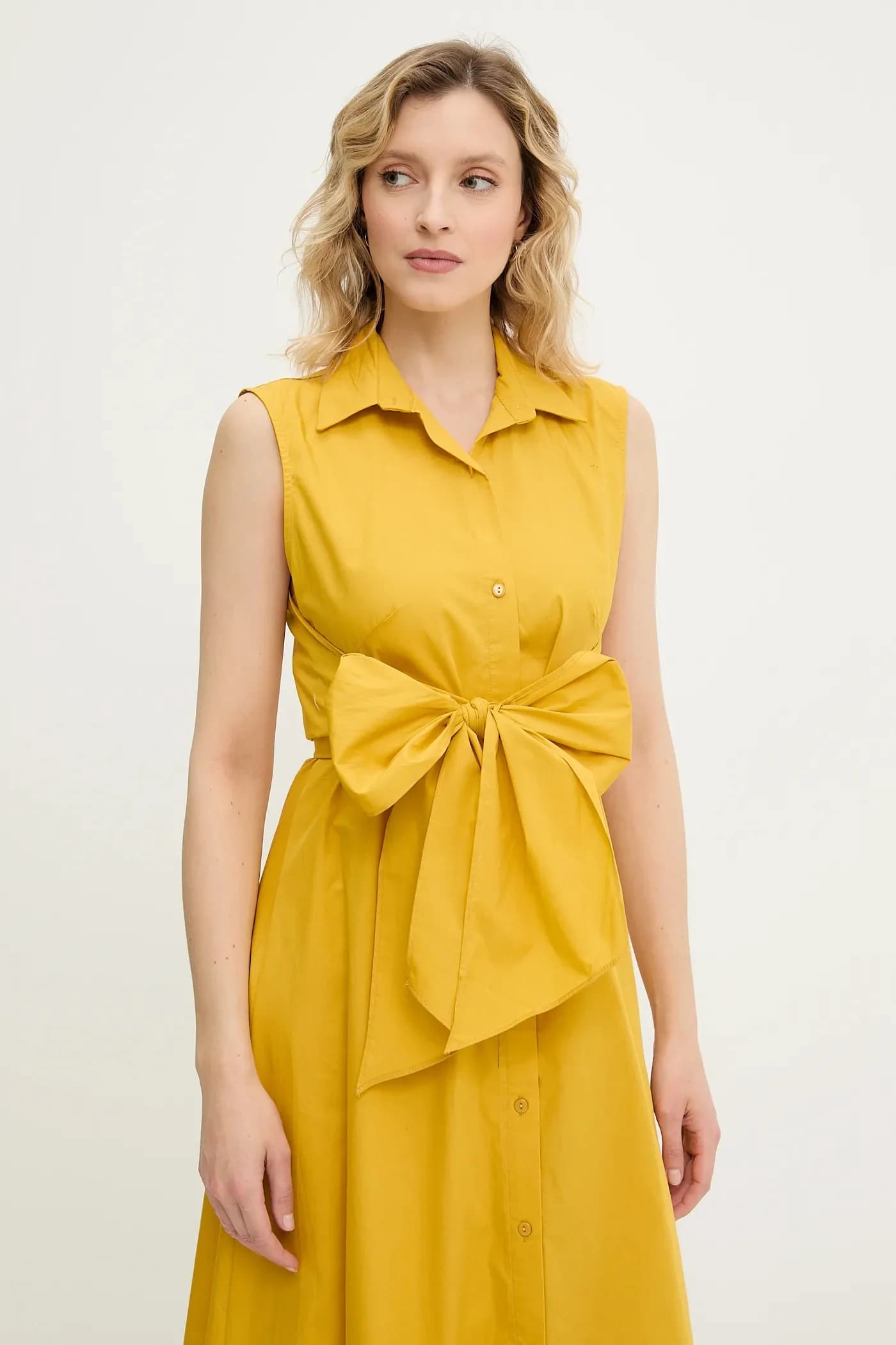 Хлопковое платье - фото 4