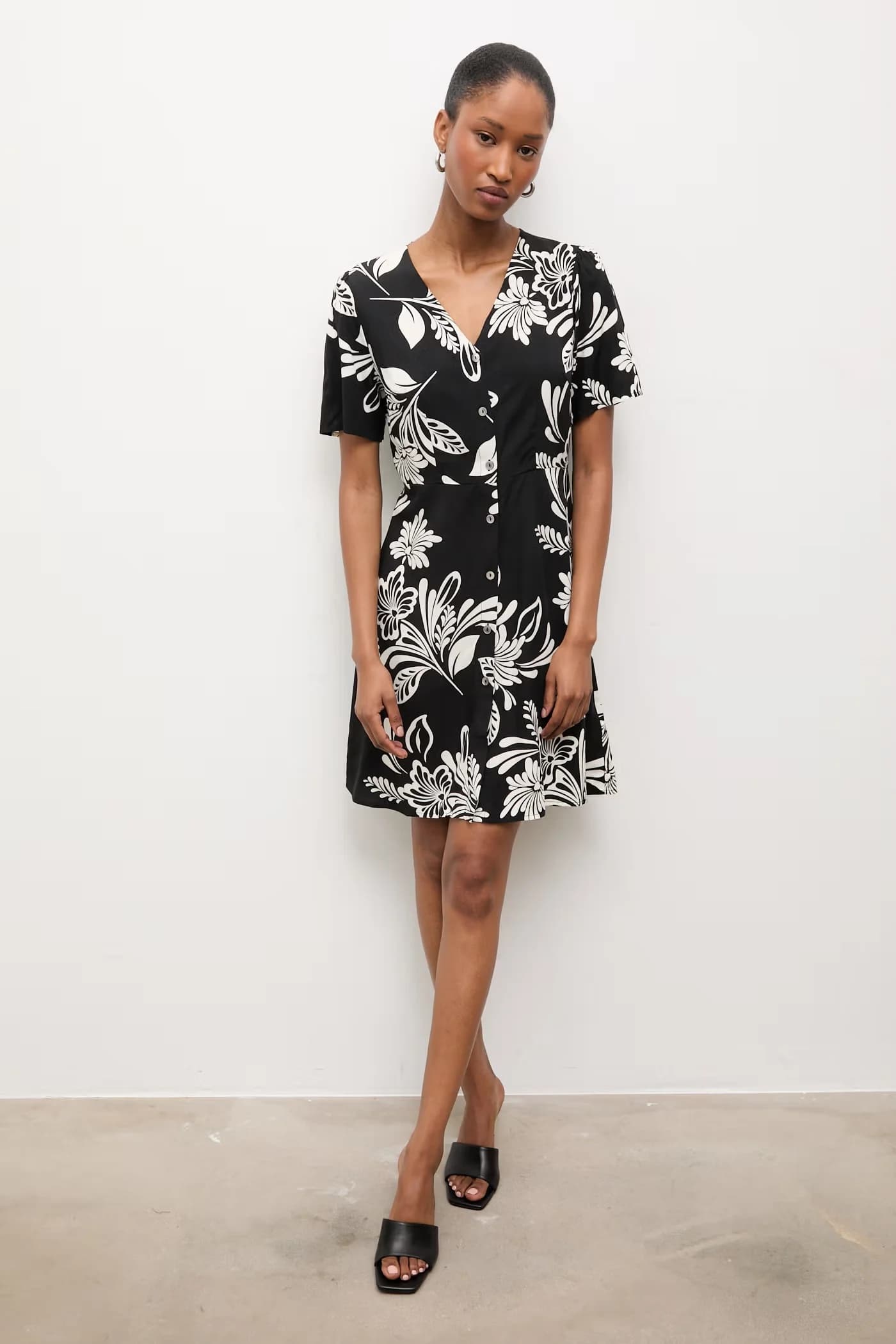 Льняное платье - фото 4