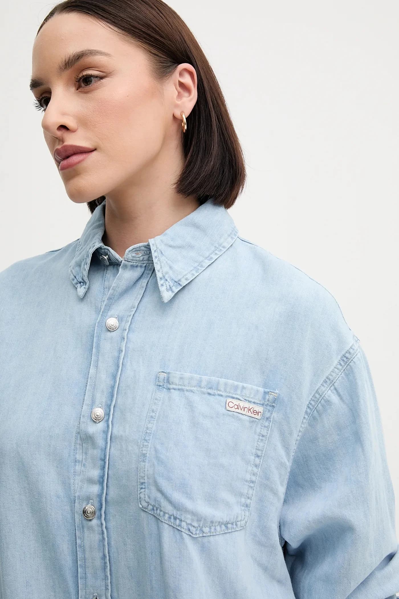 Платье из смесового льна - фото 4