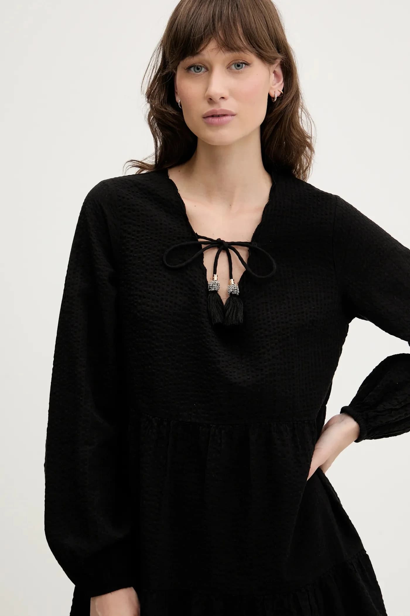 Хлопковое платье - фото 4