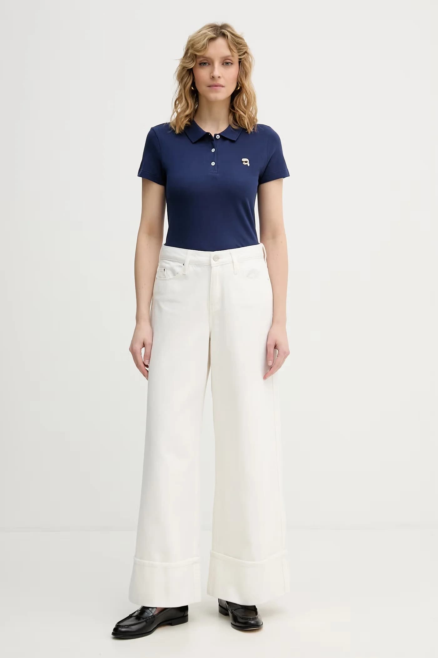 IKON женская хлопковая рубашка-поло - фото 2