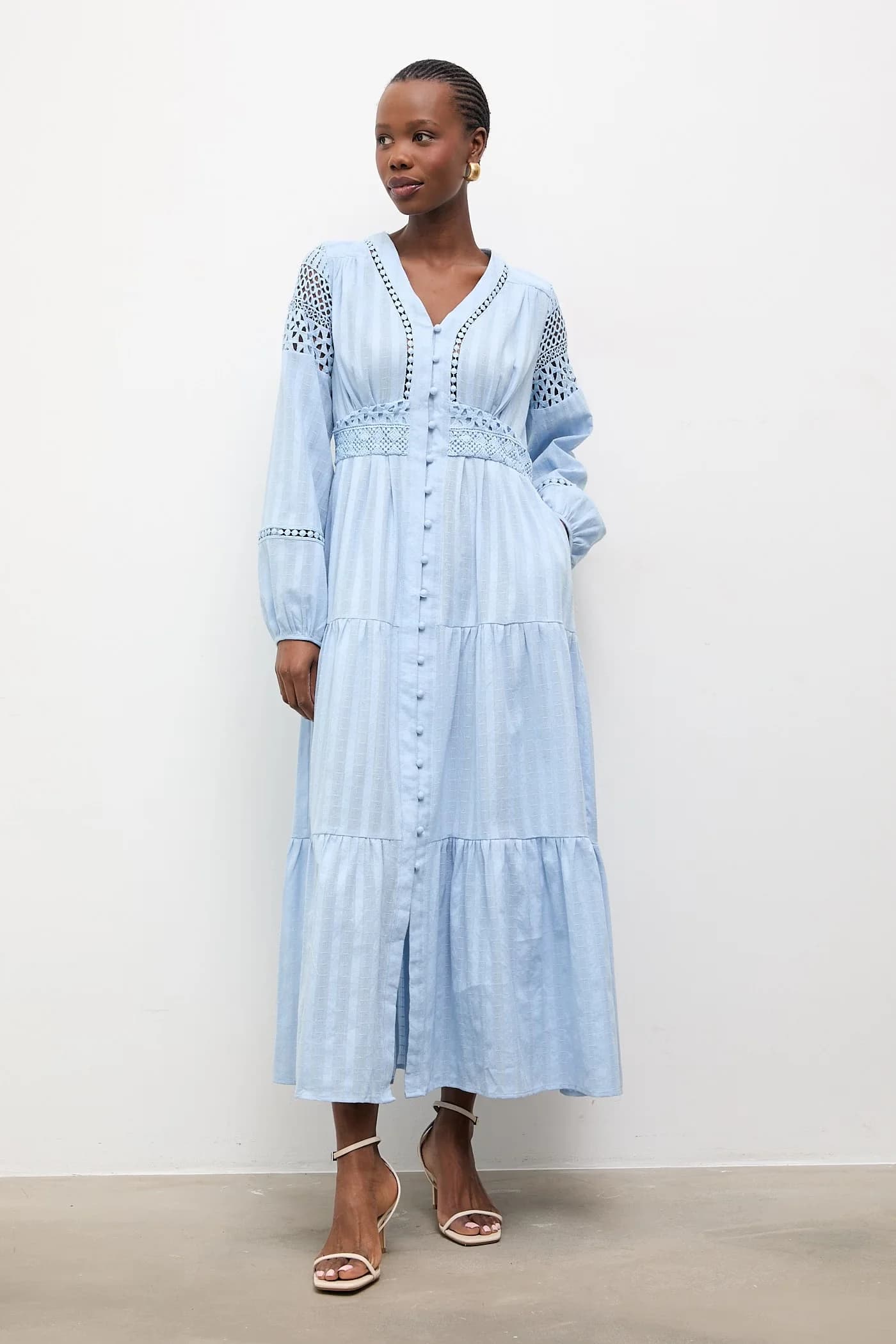 Хлопковое платье - фото 2