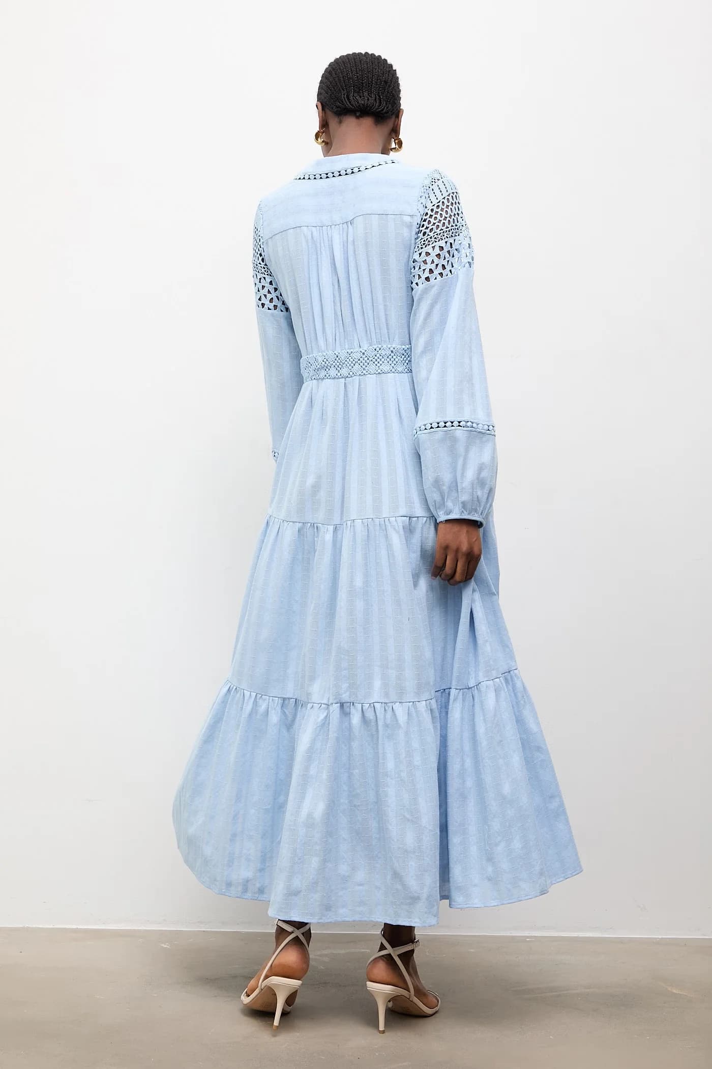 Хлопковое платье - фото 3