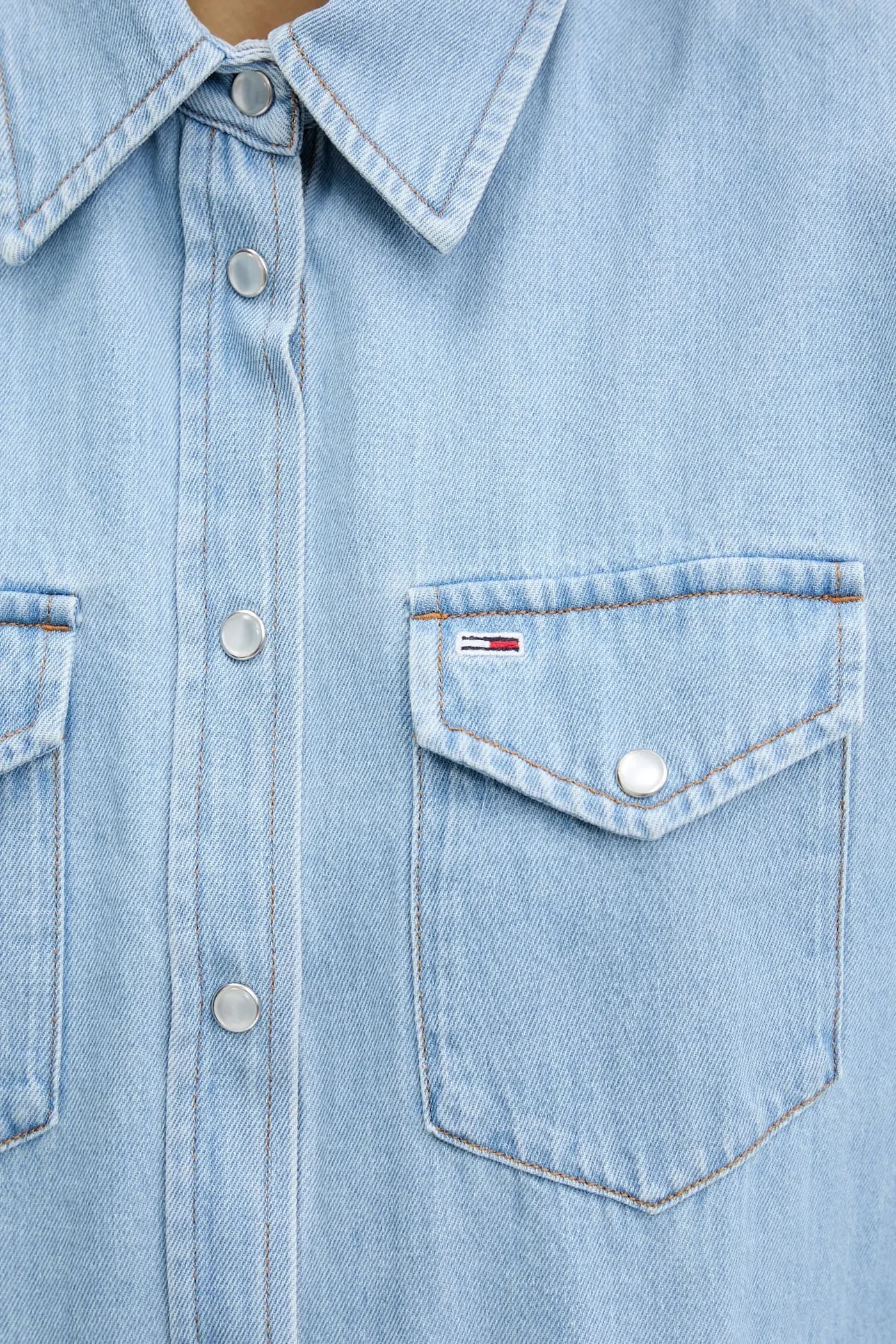 Джинсовое платье - фото 5