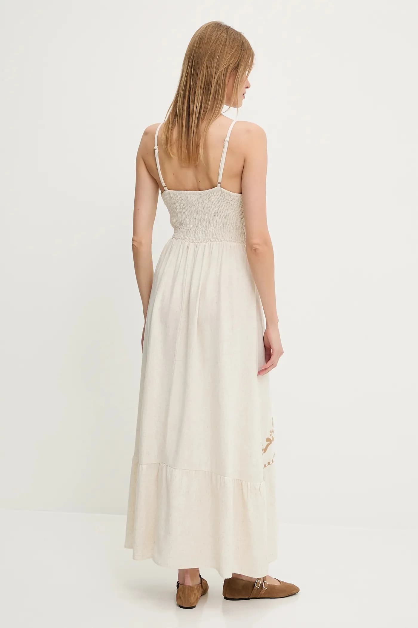 Льняное платье - фото 3