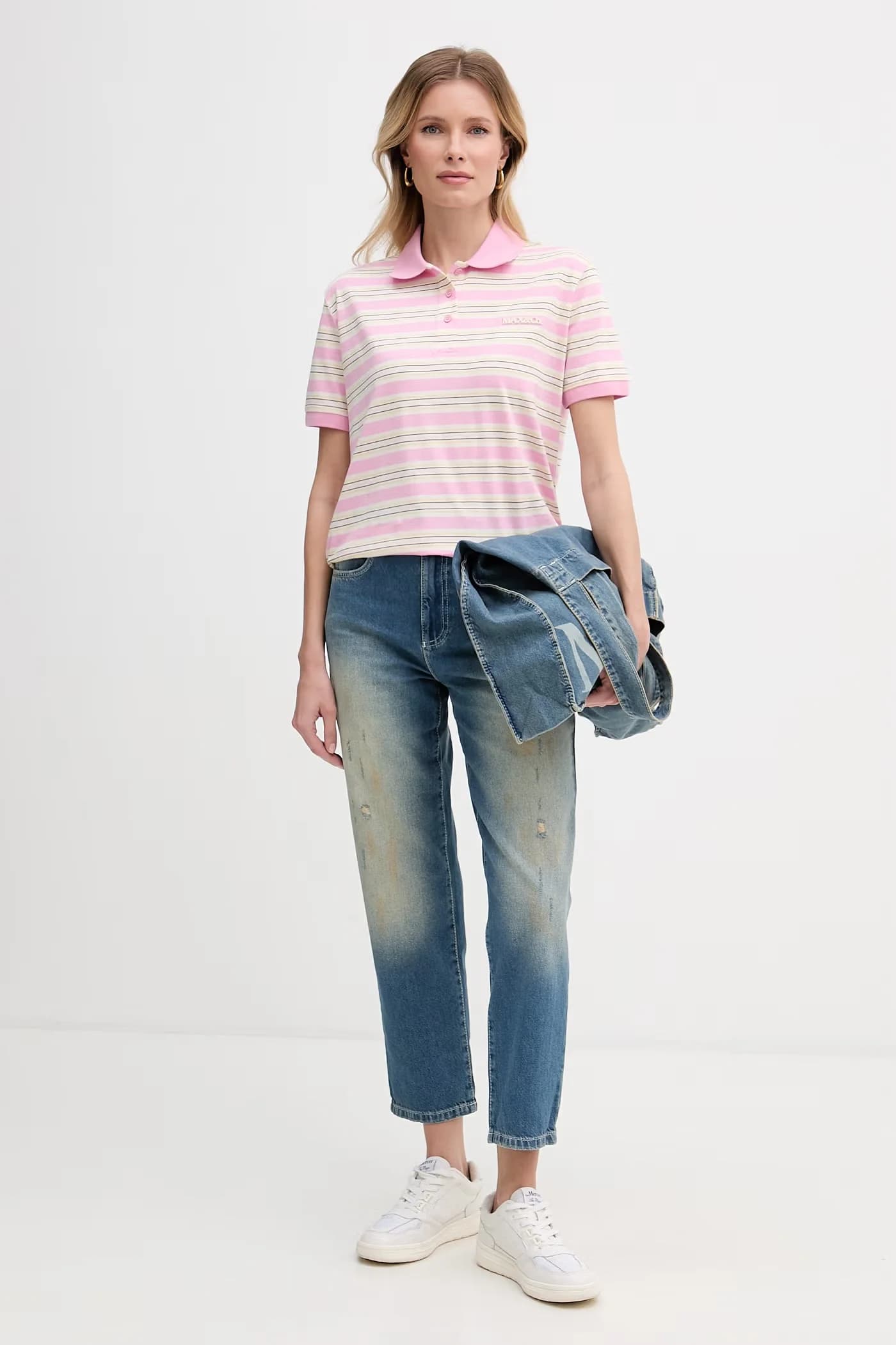 MCOMANDARE женское хлопковое поло - фото 2