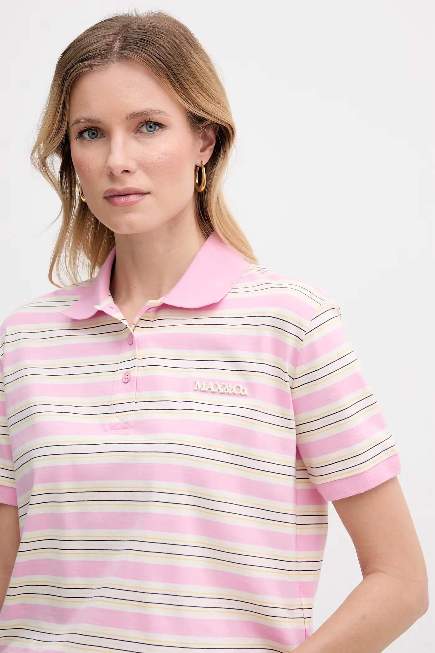 MCOMANDARE женское хлопковое поло - фото 4